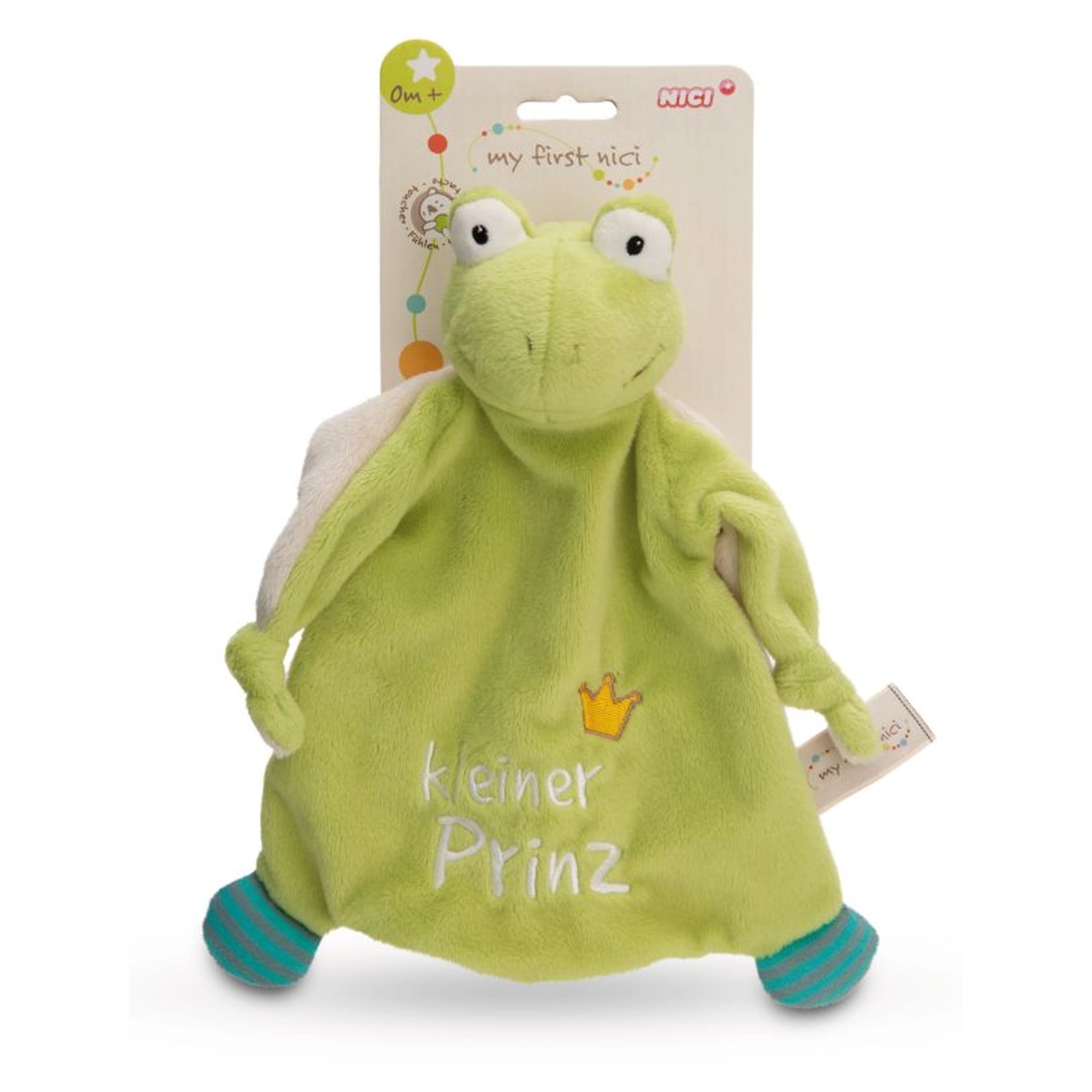 NICI - Mon Premier Couverture NICI Grenouille - Jouets d'Activité pour Bébé