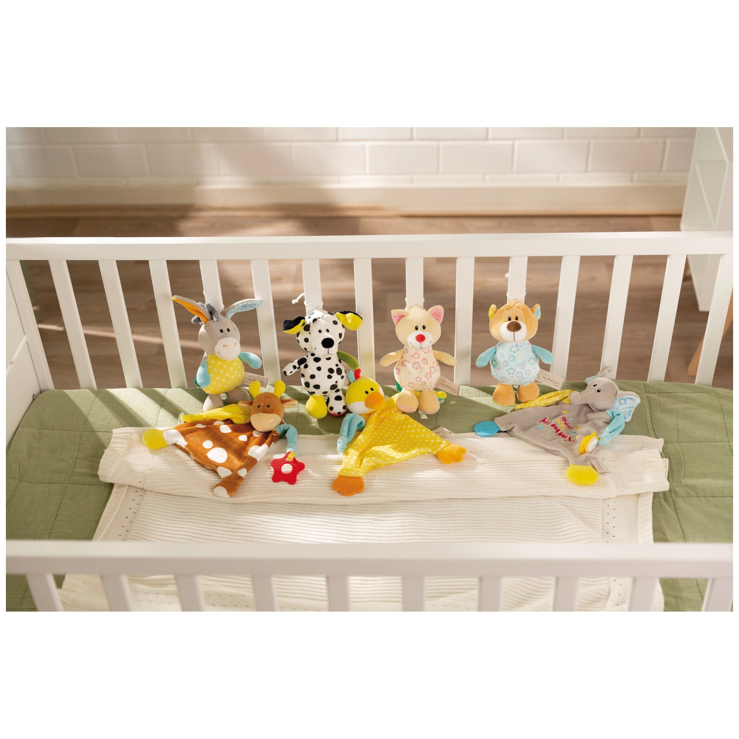 NICI - Ma Première Boîte à Musique NICI Âne 18 Cm - Jouets d'Activité pour Bébé