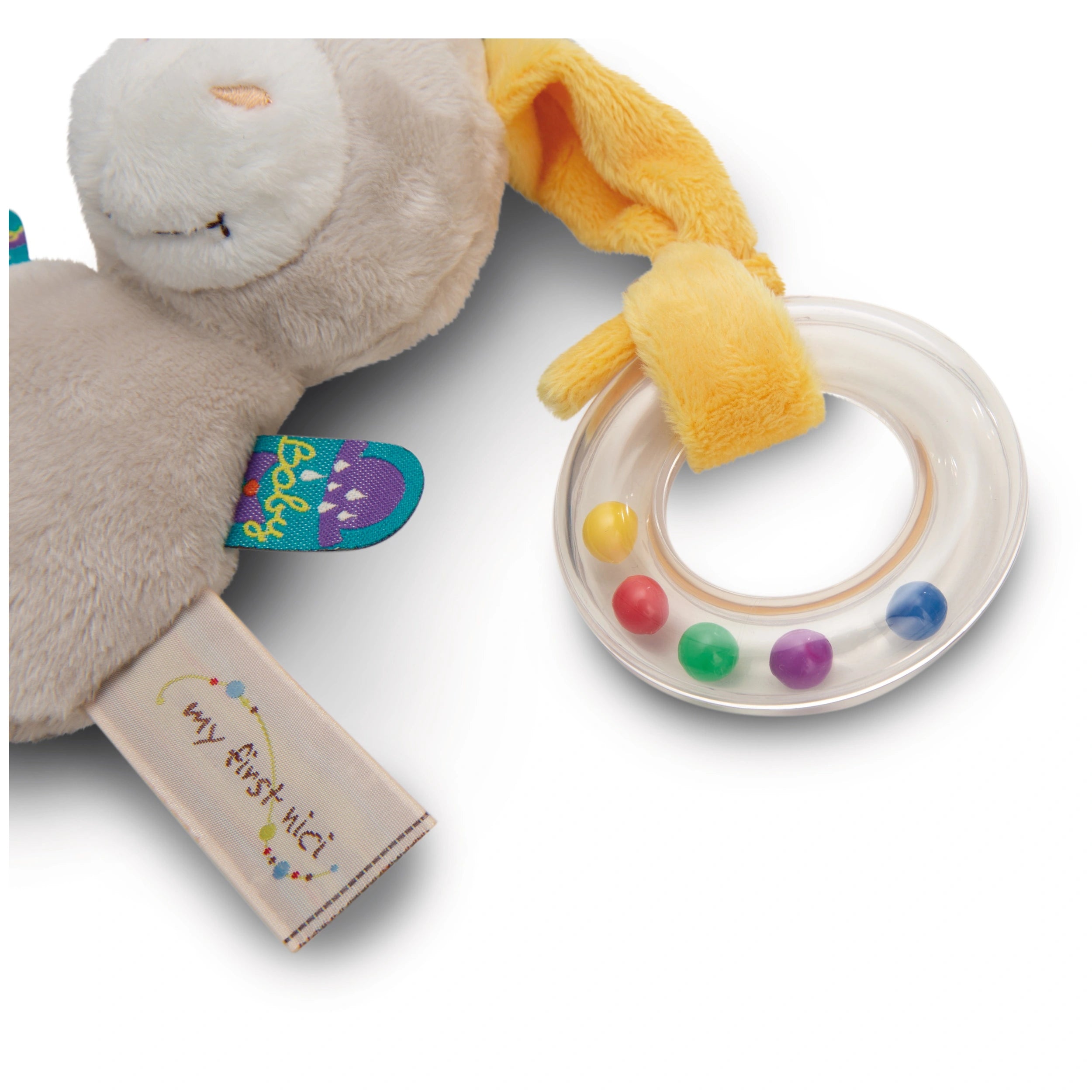 NICI - Mon Premier Hochet Anneau Donkey Muli 15 Cm - Hochets