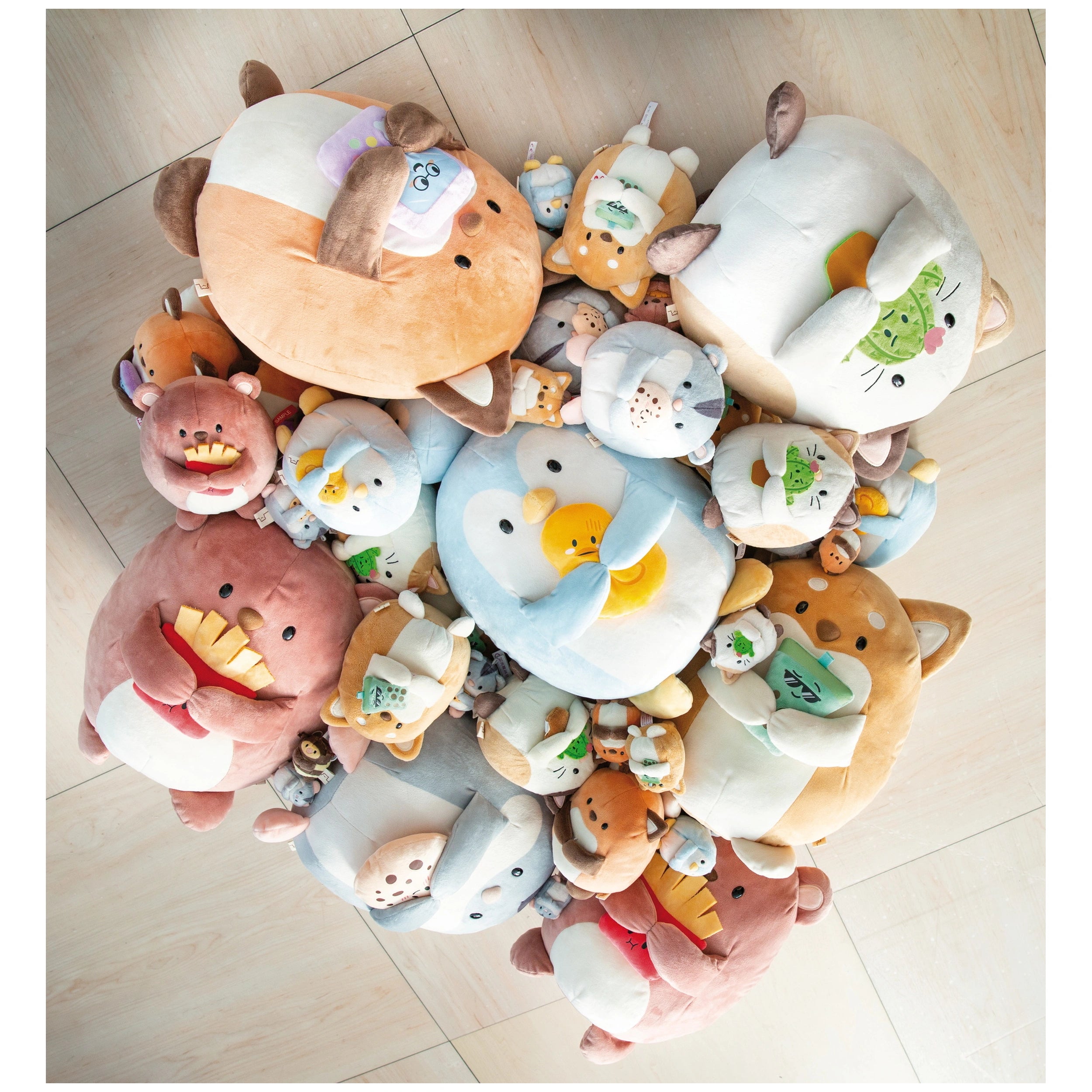 NICI - Mymochi-Bear-Nomo-Soft-Toy-Set-Stuffed-Animals