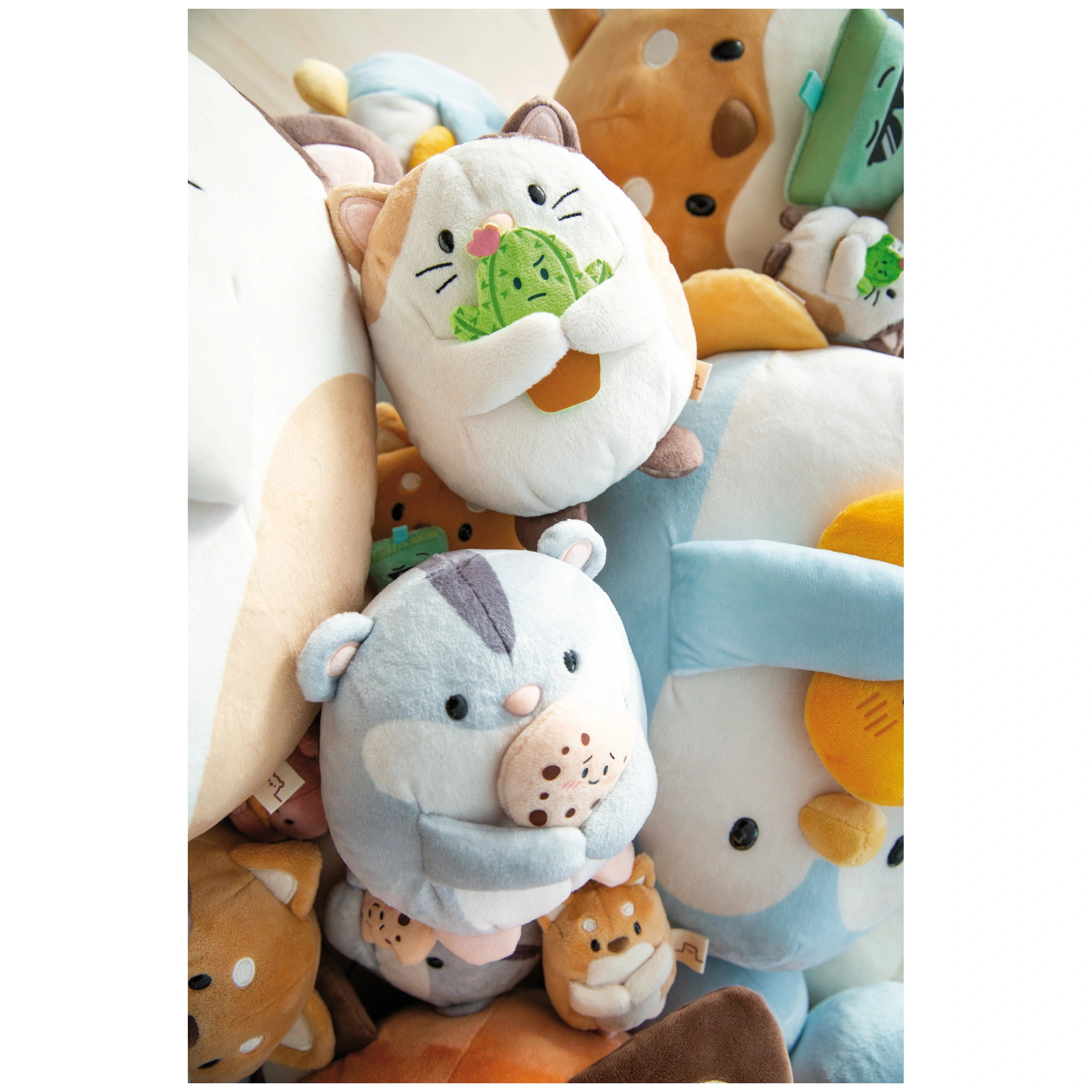 NICI - Mymochi-Bear-Nomo-Soft-Toy-Set-Stuffed-Animals