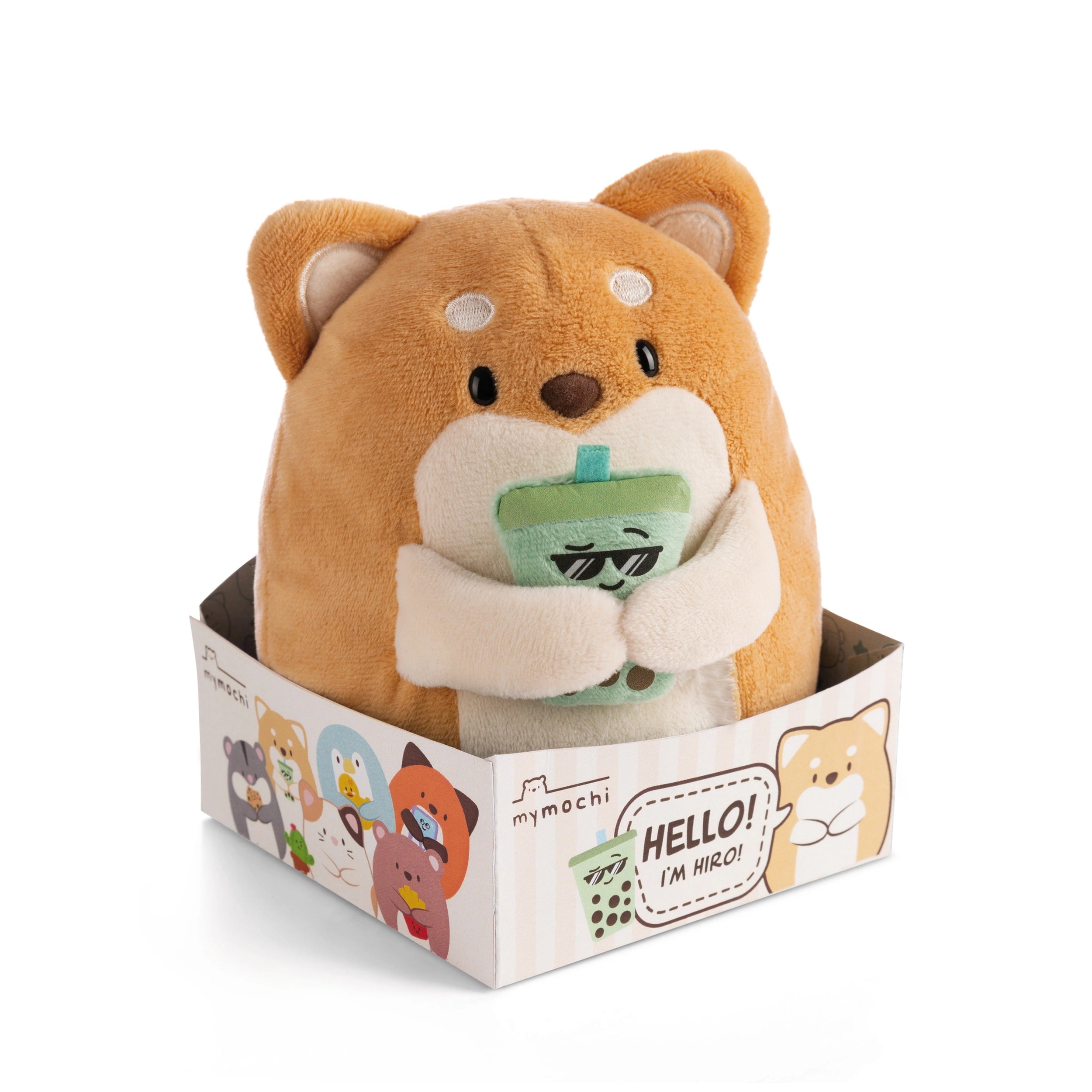 NICI - Mymochi-Chien-En-Peluche-Hiro