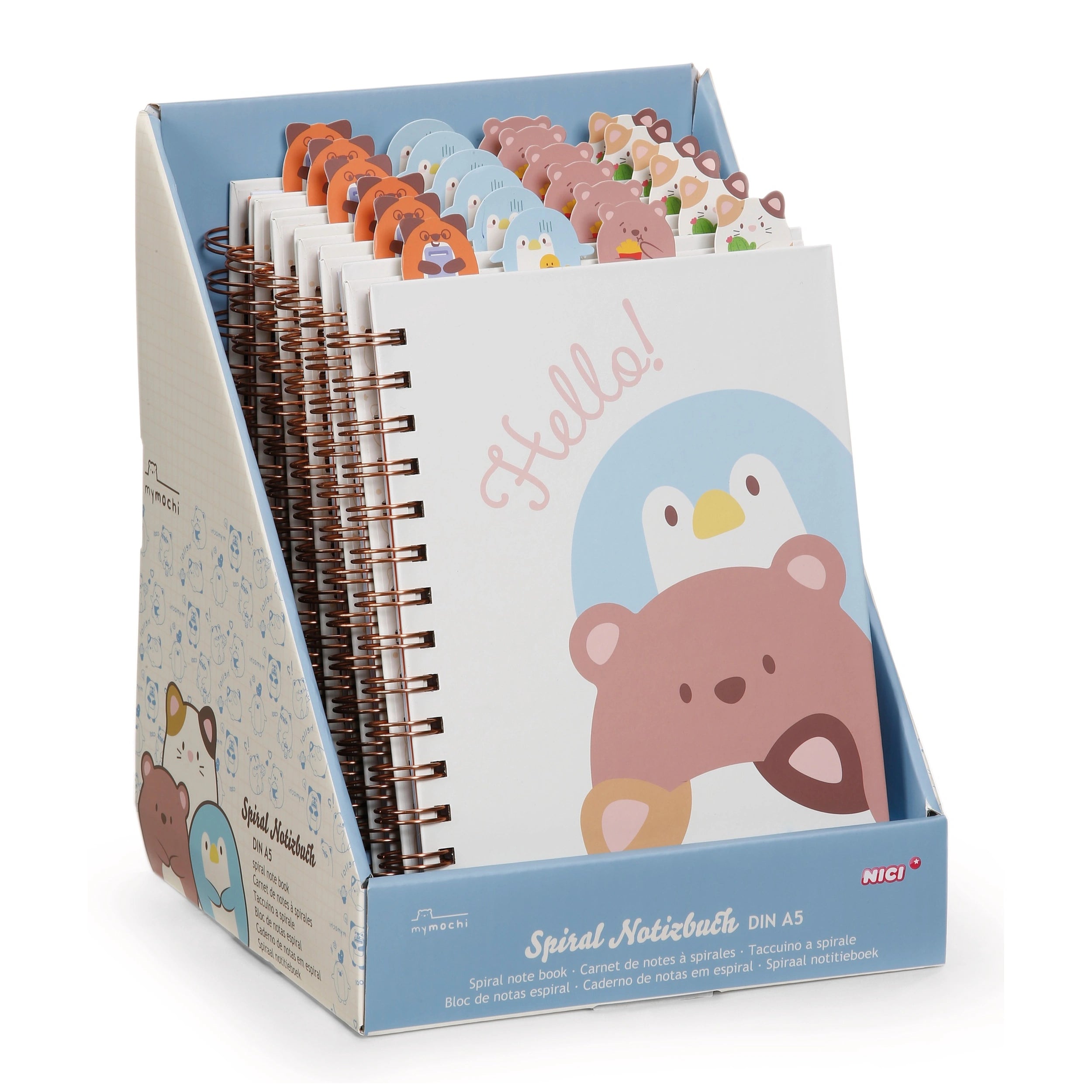 NICI - Carnet Spiral Mymochi - Arts et Loisirs