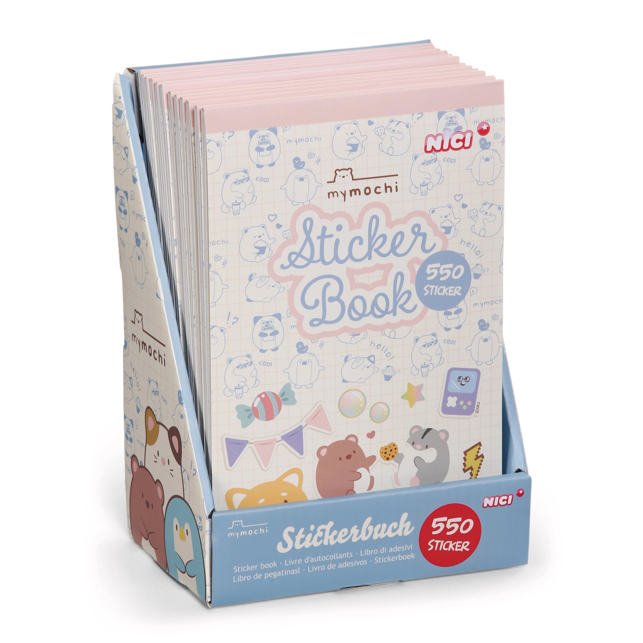 NICI - Bloc d'autocollants Mymochi - Arts et Loisirs