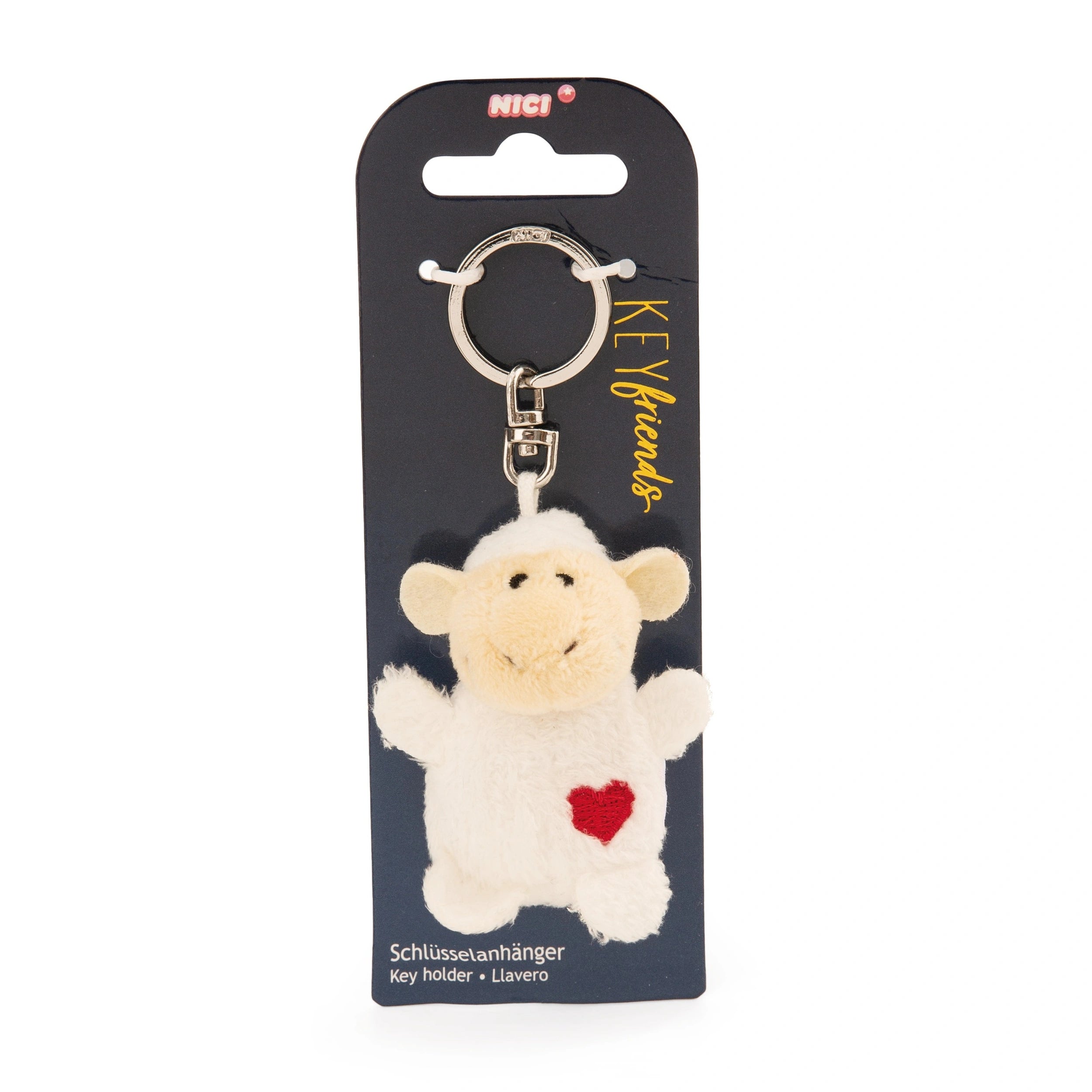 NICI - Nici-Key-Friends-White-Sheep-Keyholder-Keychains
