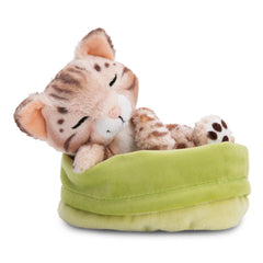 NICI - Jouets en peluche pour animaux de compagnie endormis - Chat Bengal