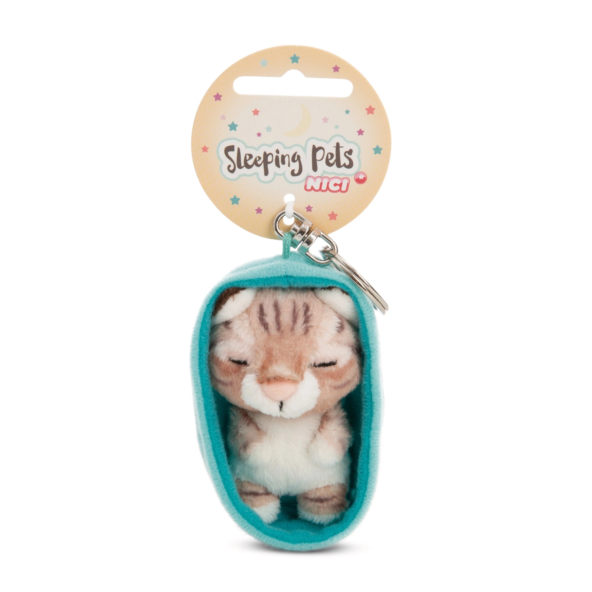 NICI - Sleeping Pets Cat Keyholder - Collectibles