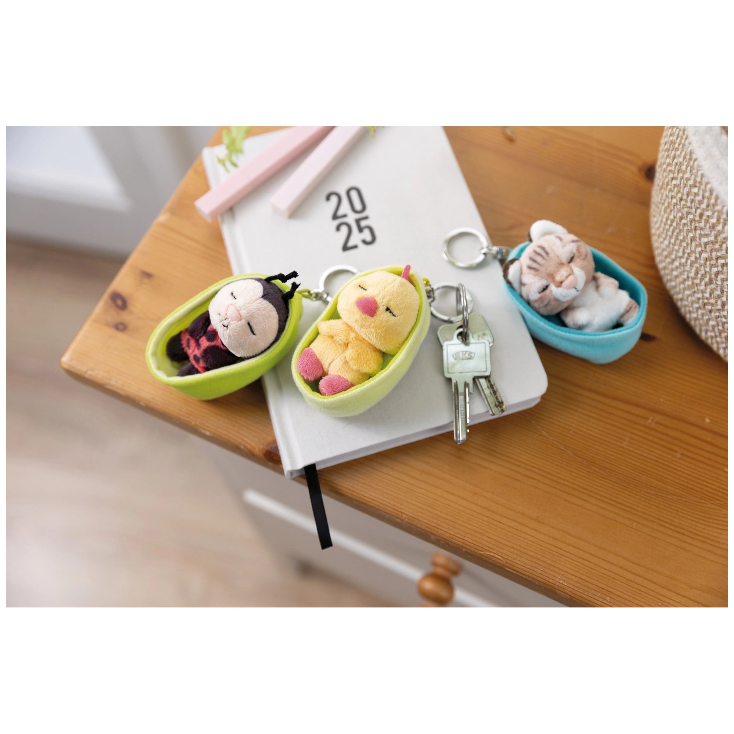 NICI - Porte-clés Chick des Animaux Dormants - Collections