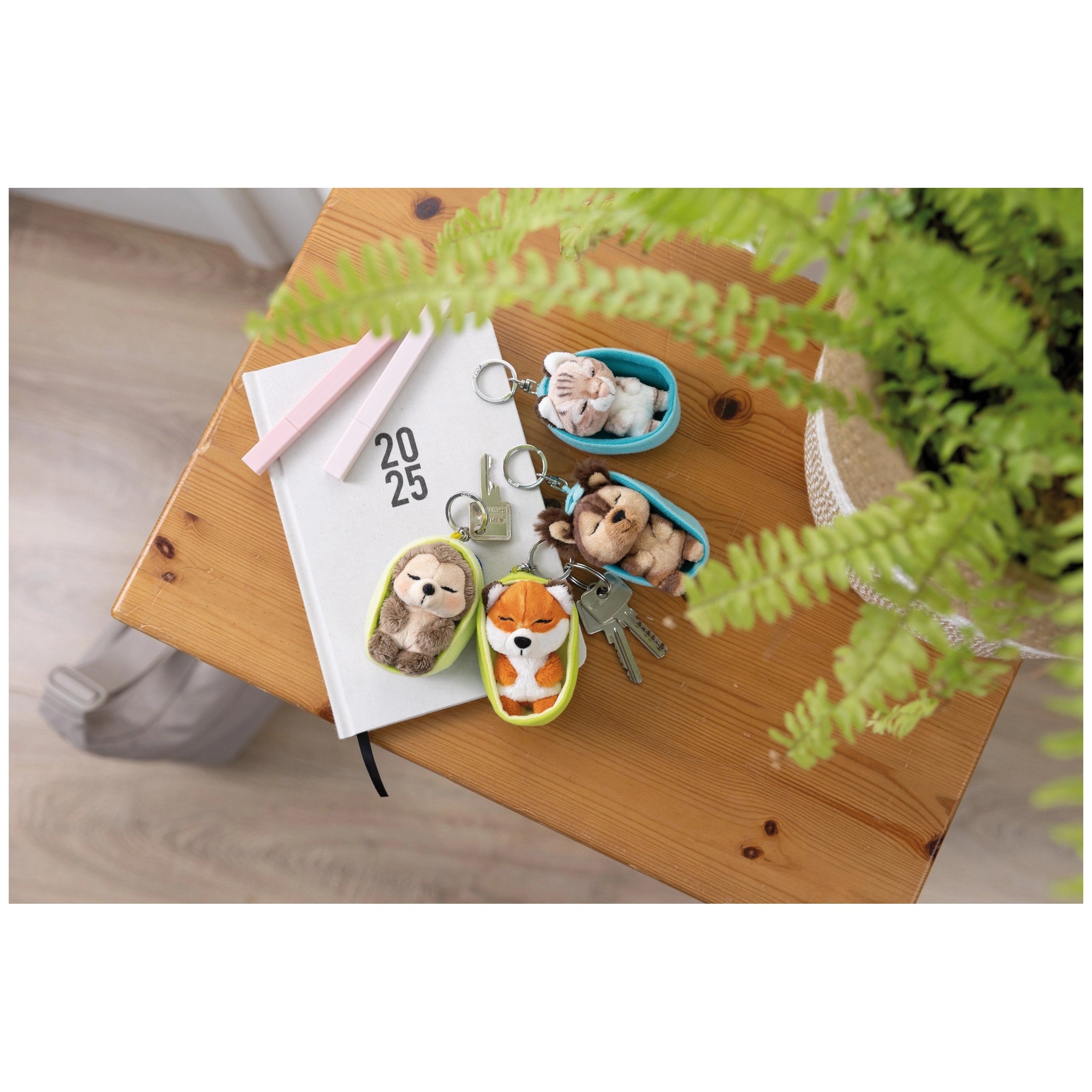 NICI - Sleeping Pets Fox Keyholder - Collectibles