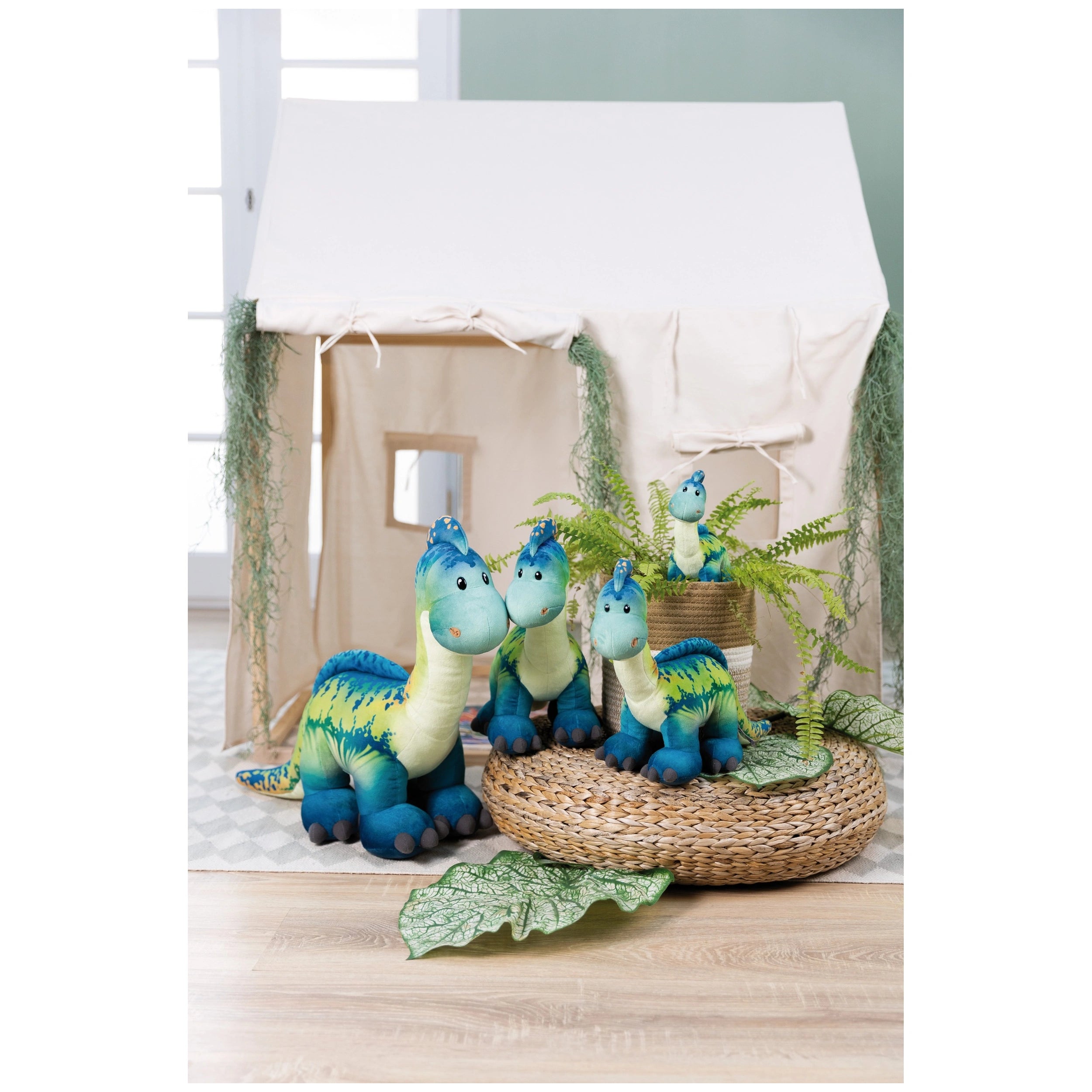 NICI - Snackilus-Dino-Peluche-Debout-Animaux-En-Tissu