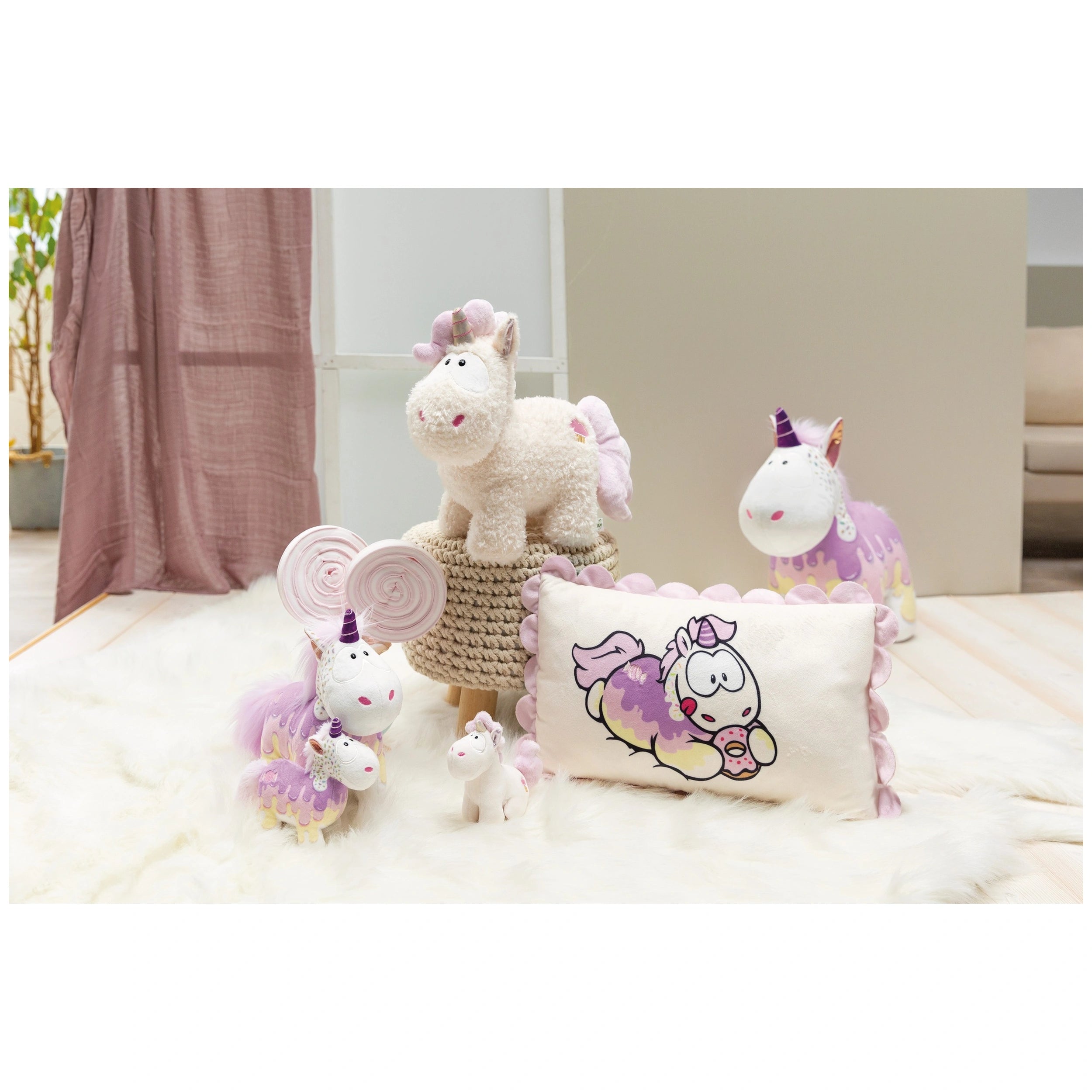 NICI - Sweety-Rainbow-Unicorn - Peluches