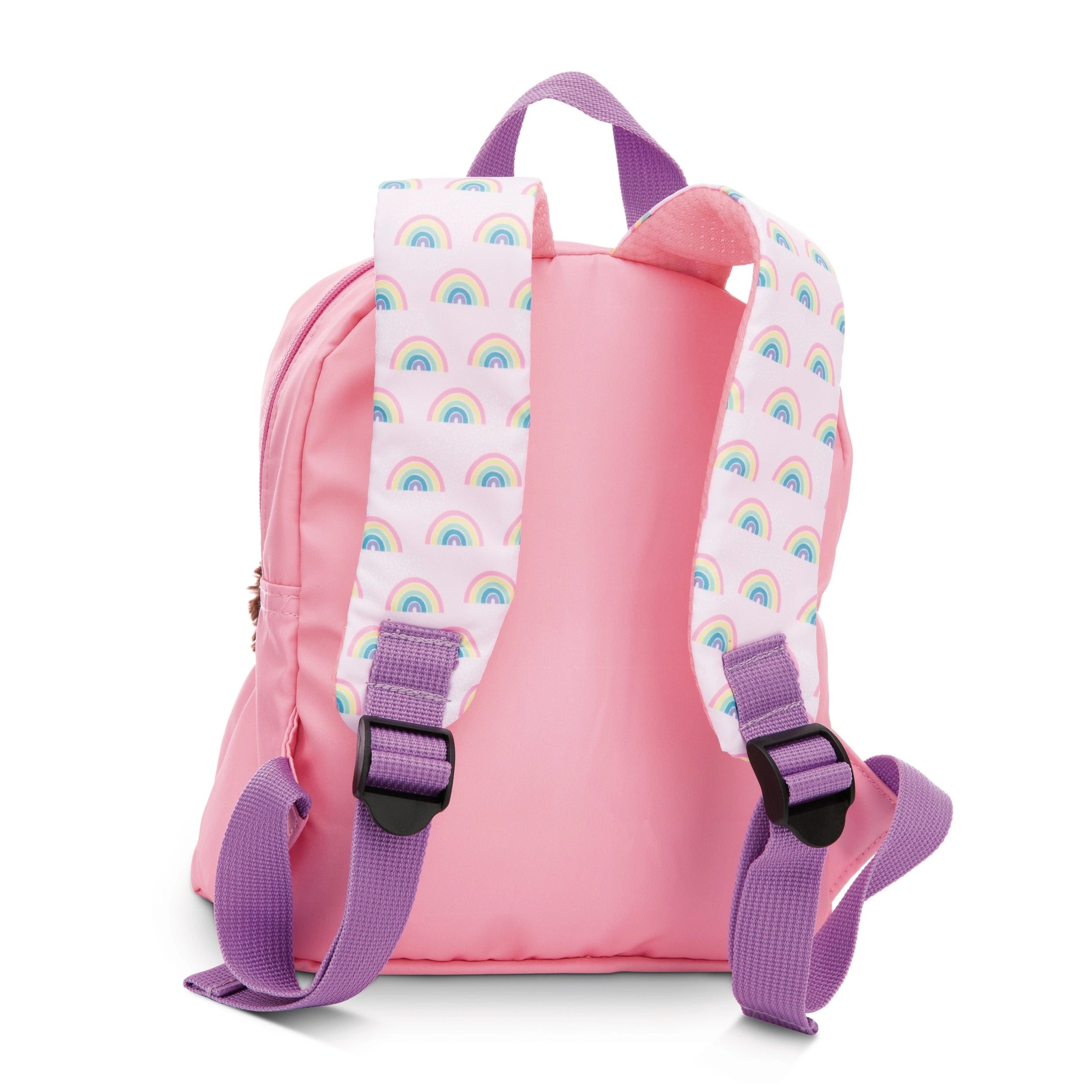 NICI - Travel-Friends-Pink-Backpack-With-Soft-Toy-Rabbit-Outdoor-Recreation