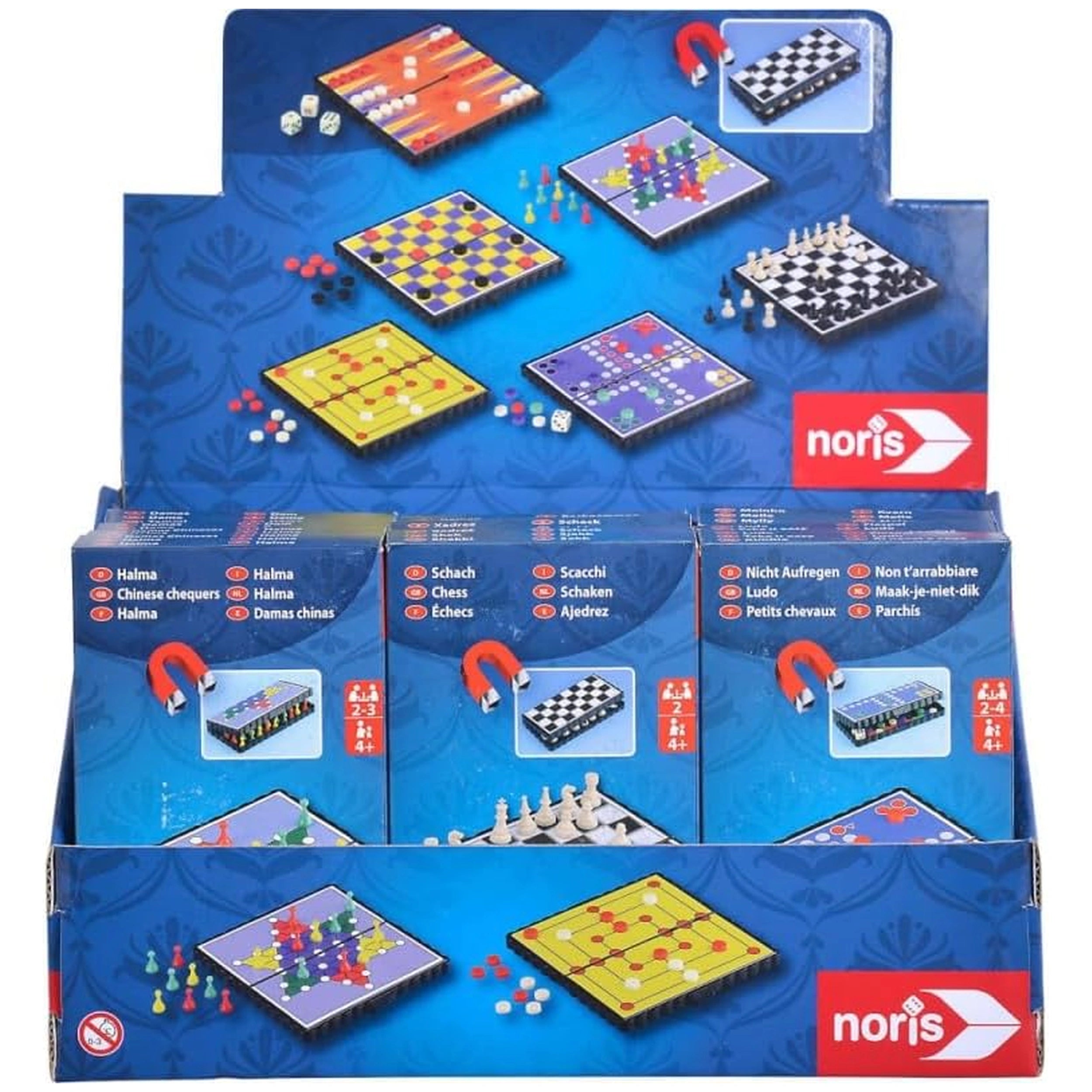 NORIS - Portable Interactive Travel Games - Board Games