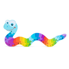 New Classic Toys - Puzzle Alphabet - Serpent - Jouets Éducatifs