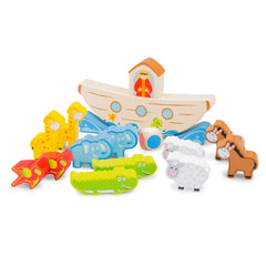 New Classic Toys - Jeu d'équilibre - Arche de Noé - Jouets éducatifs