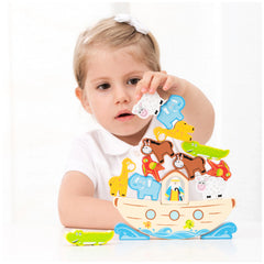 New Classic Toys - Jeu d'équilibre - Arche de Noé - Jouets éducatifs