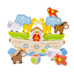 New Classic Toys - Jeu d'équilibre - Arche de Noé - Jouets éducatifs