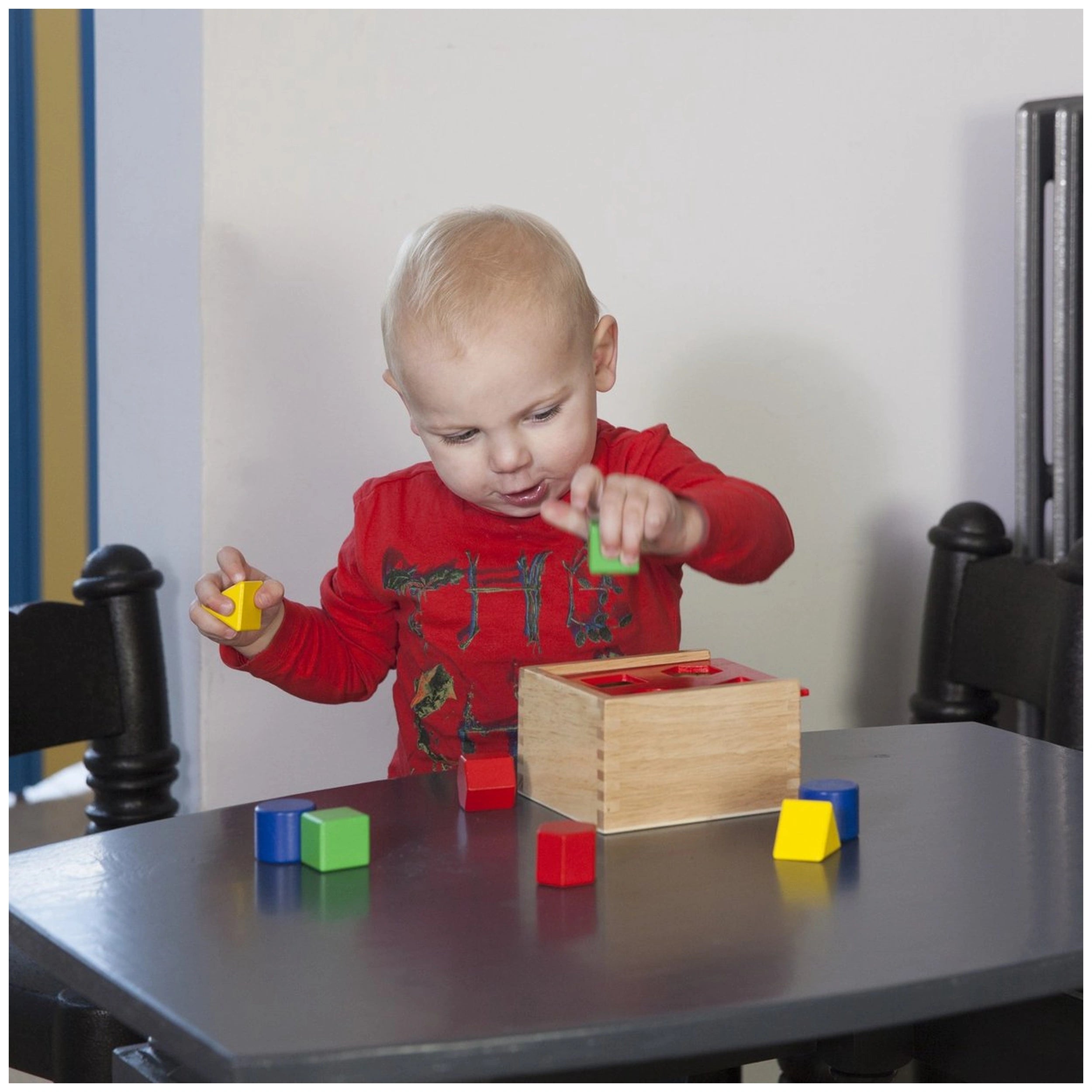 New Classic Toys - Trieur de formes coloré - Jouets d'activité pour bébés