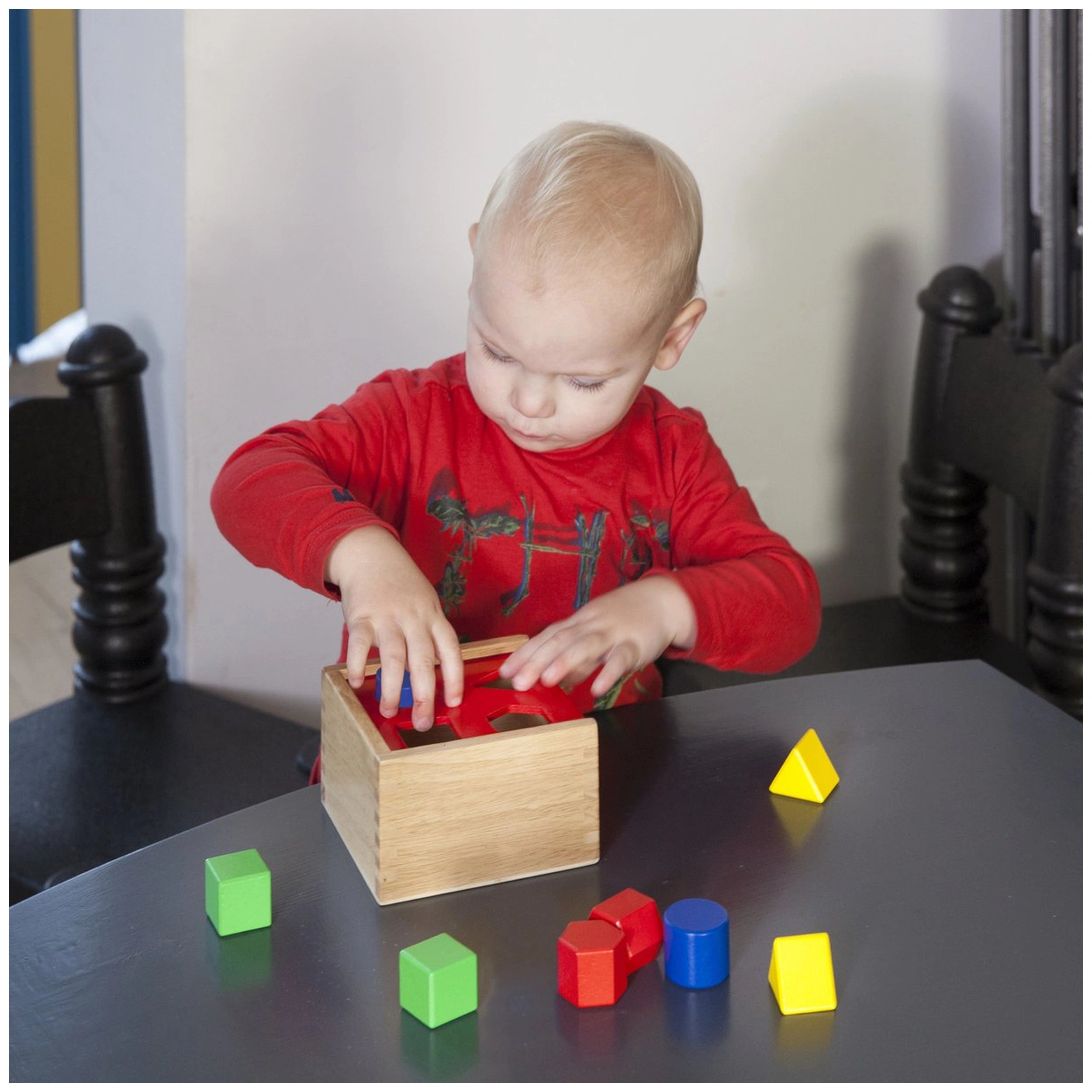 New Classic Toys - Trieur de formes coloré - Jouets d'activité pour bébés
