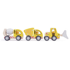 New Classic Toys - Ensemble de Véhicules de Construction - 3 Pièces - Véhicules de Jeu