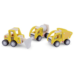 New Classic Toys - Ensemble de Véhicules de Construction - 3 Pièces - Véhicules de Jeu