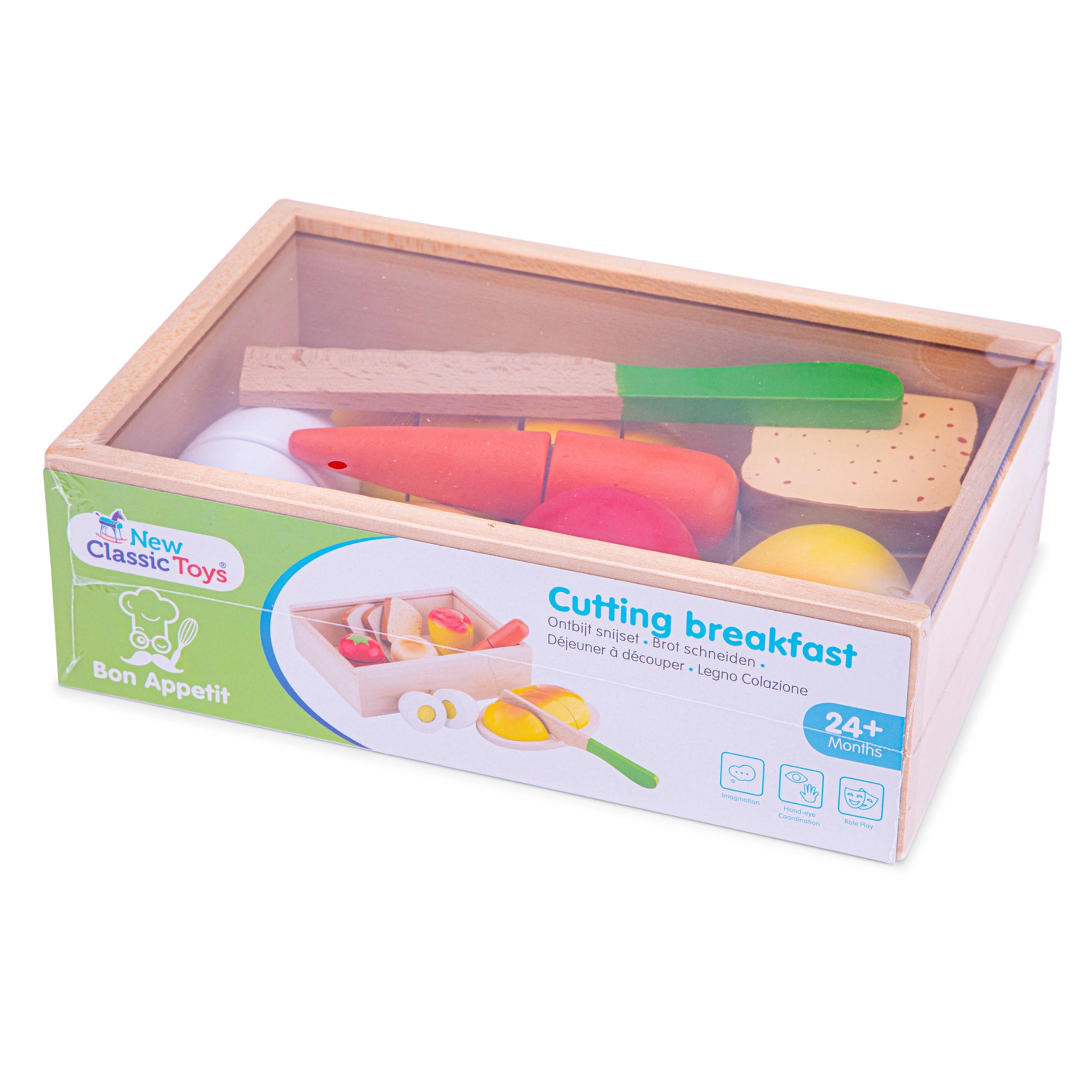 New Classic Toys - Cuttingset - Breakfast Box - Pretend Professions & Role Playing