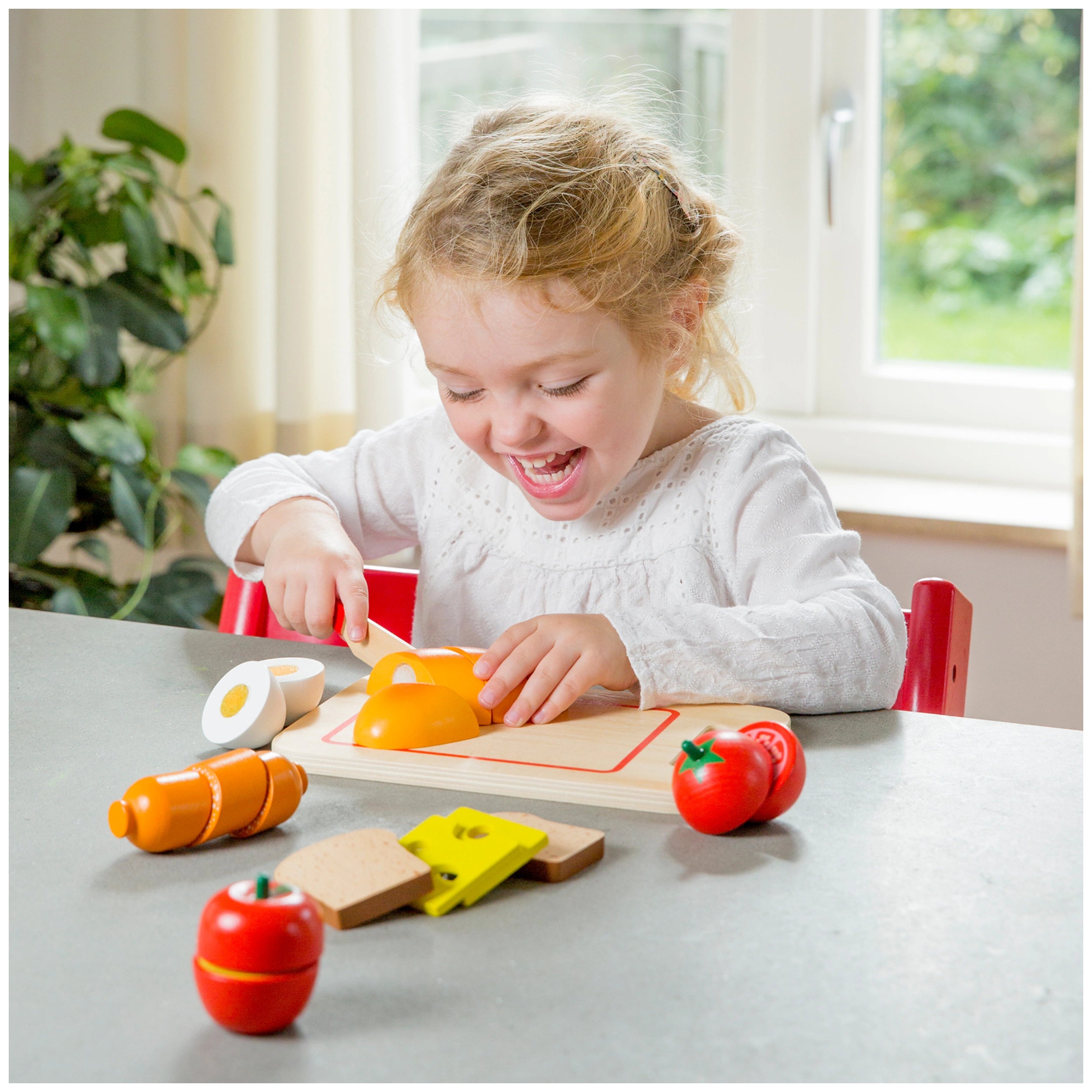 New Classic Toys - Set de Découpe - Petit Déjeuner - Professions Imaginaires & Jeux de Rôle