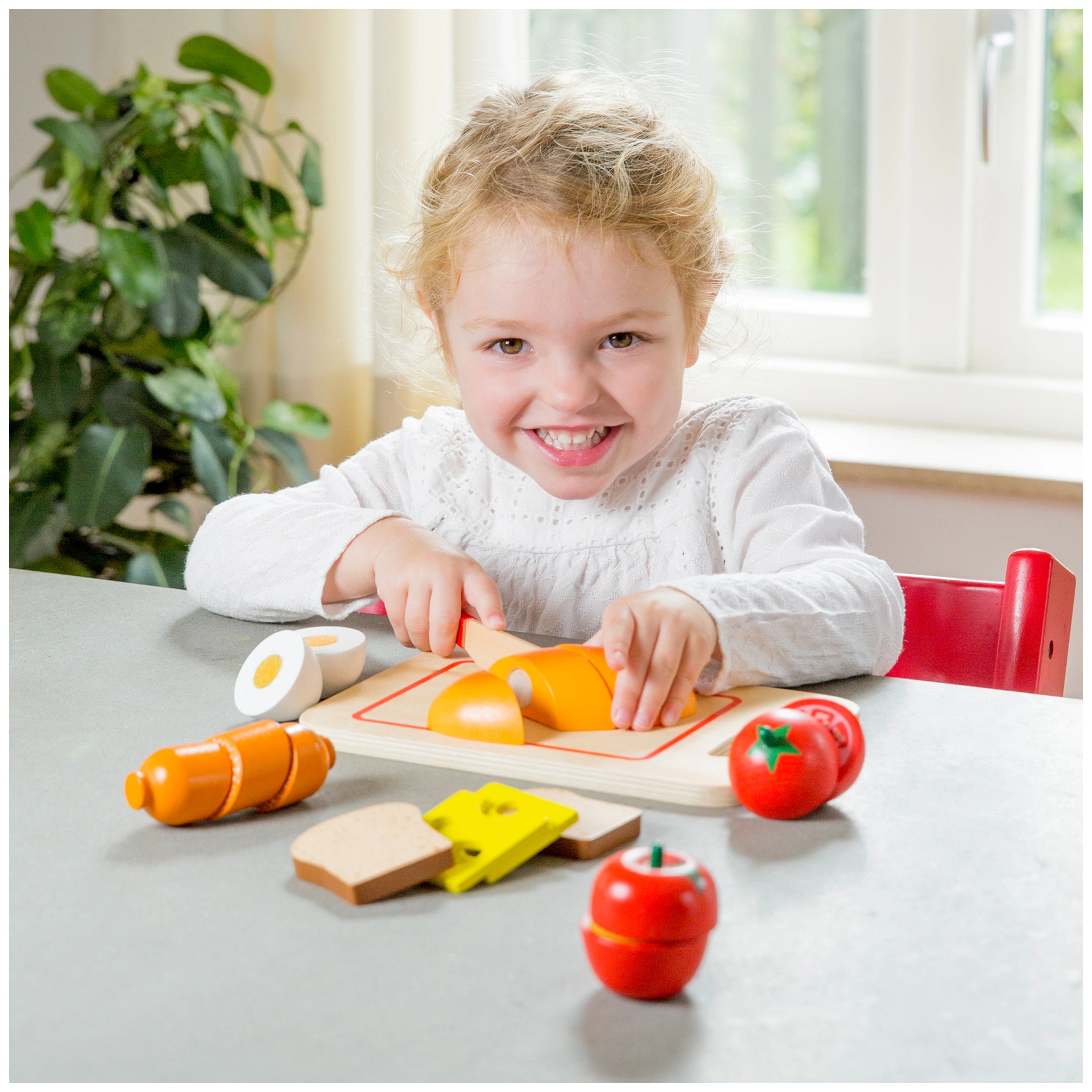New Classic Toys - Set de Découpe - Petit Déjeuner - Professions Imaginaires & Jeux de Rôle