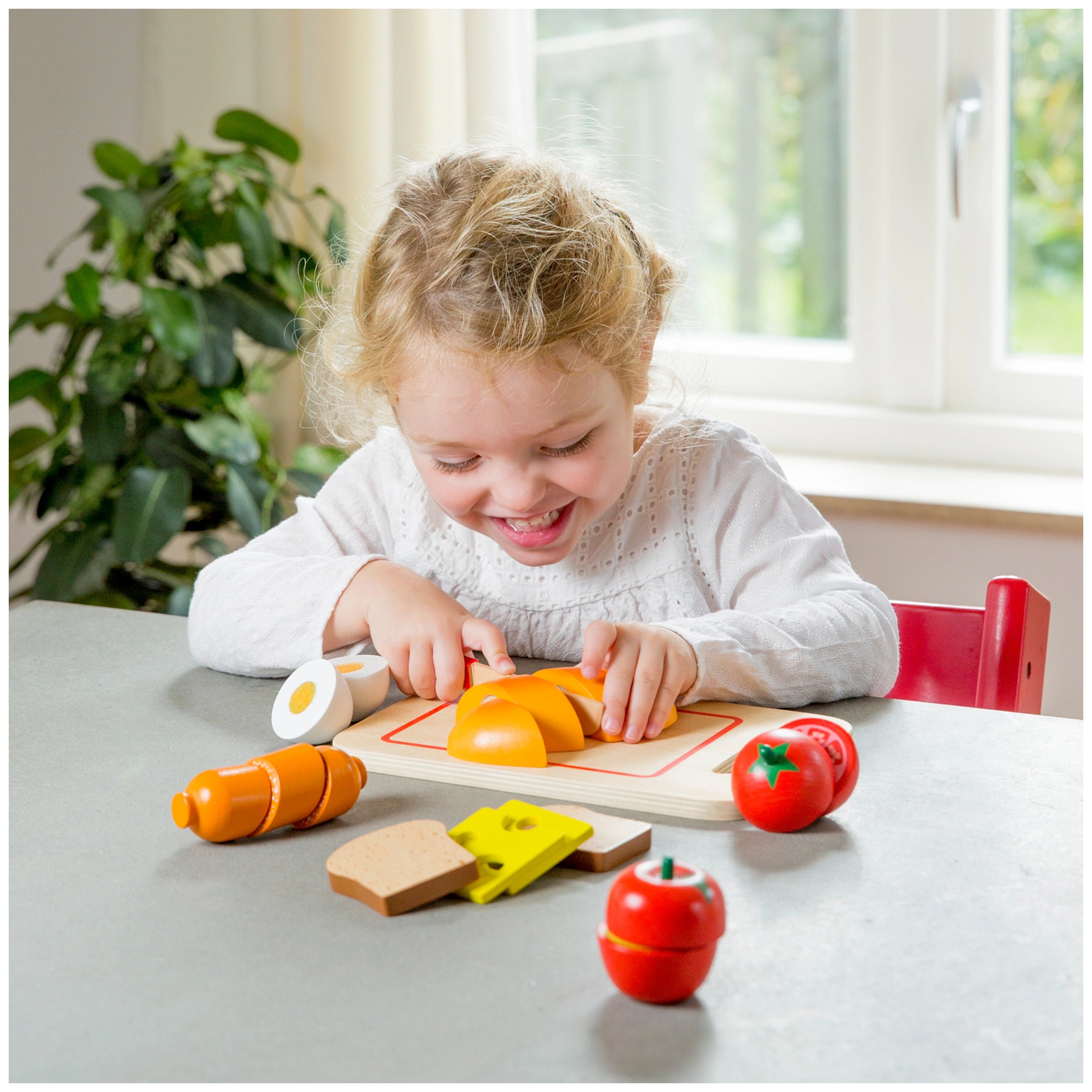 New Classic Toys - Set de Découpe - Petit Déjeuner - Professions Imaginaires & Jeux de Rôle