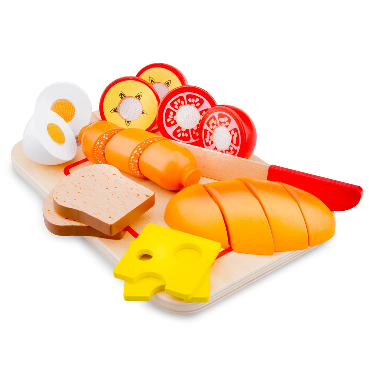 New Classic Toys - Set de Découpe - Petit Déjeuner - Professions Imaginaires & Jeux de Rôle