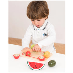 New Classic Toys - Set de Découpe - Fruits - Professions Imaginaires et Jeux de Rôle