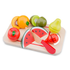 New Classic Toys - Set de Découpe - Fruits - Professions Imaginaires et Jeux de Rôle