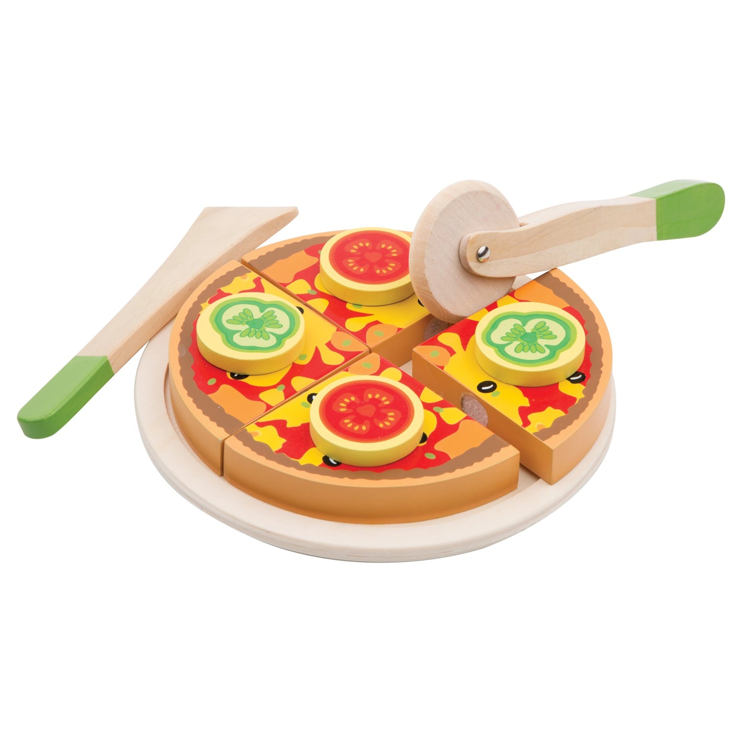 New Classic Toys - Set de Découpe - Légumes à Pizza - Professions Imaginaires & Jeux de Rôle