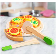 New Classic Toys - Set de Découpe - Légumes à Pizza - Professions Imaginaires & Jeux de Rôle