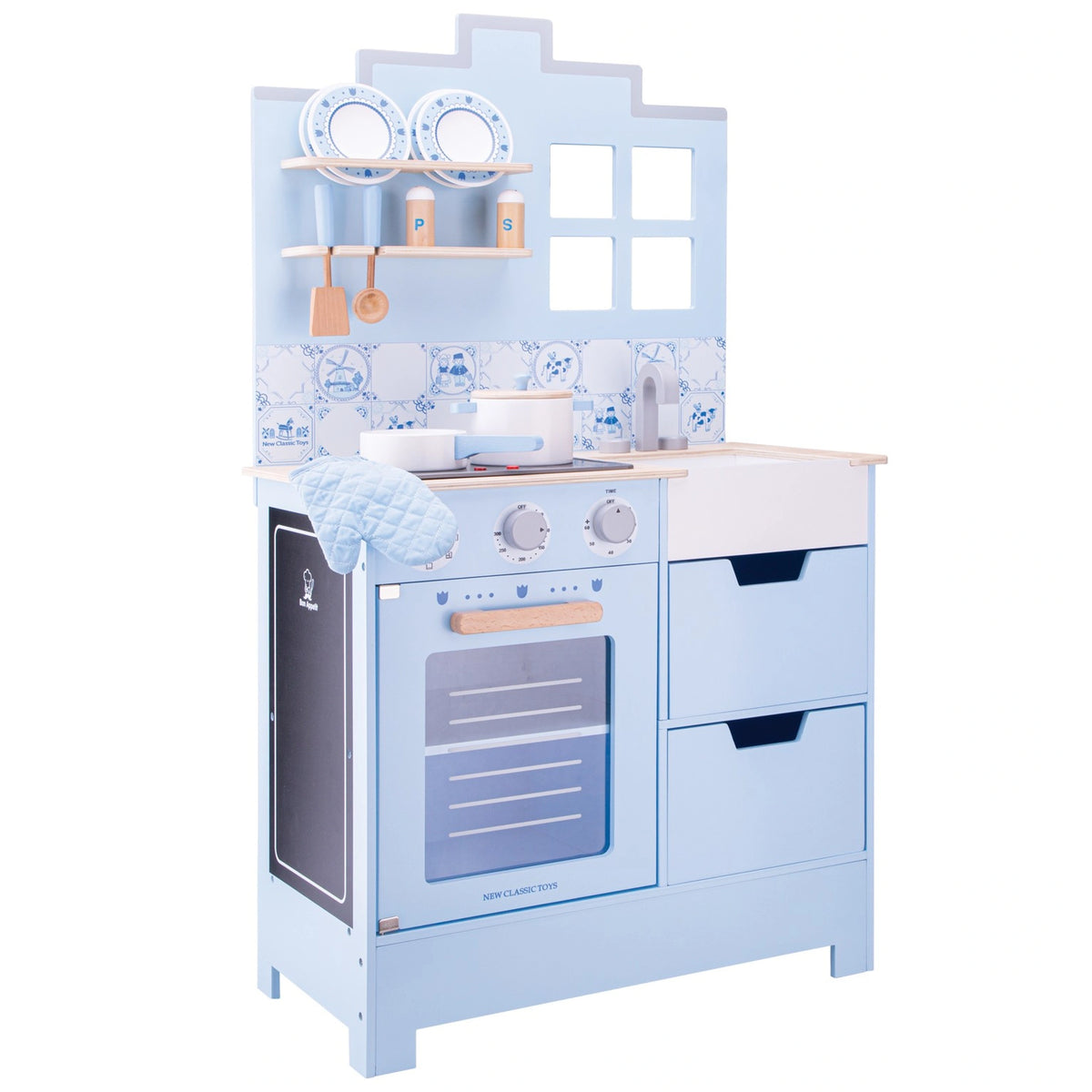 New Classic Toys - Cuisine - Delft Blue - Professions fictives et jeux de rôle