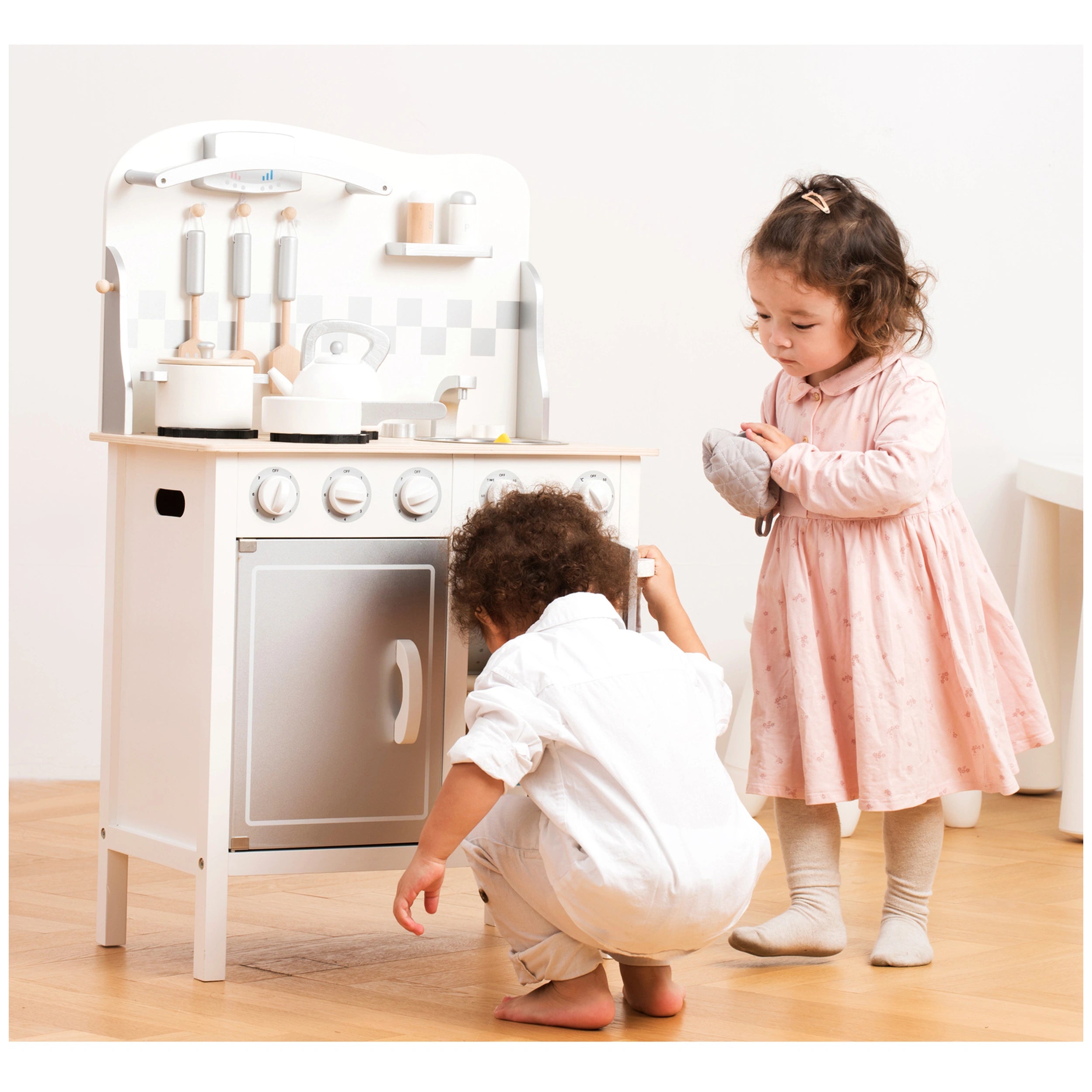 New Classic Toys - Cuisine - Deluxe - Blanc - Professions fictives et jeux de rôle