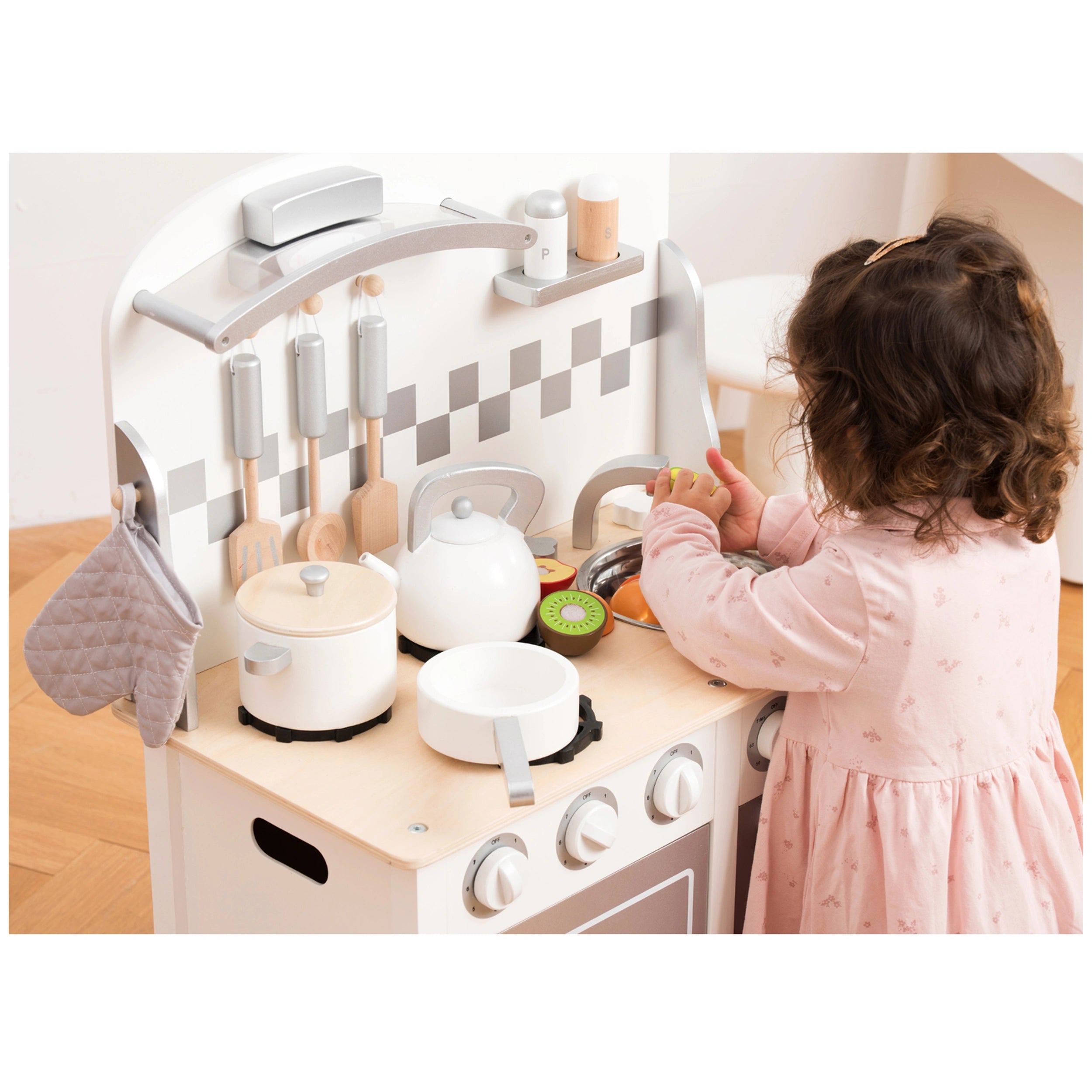 New Classic Toys - Cuisine - Deluxe - Blanc - Professions fictives et jeux de rôle