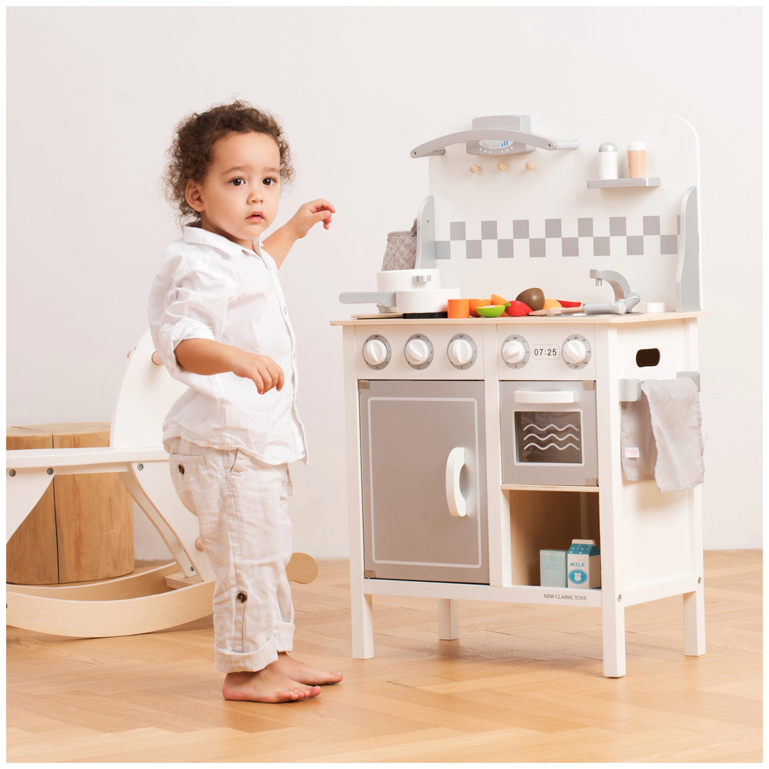 New Classic Toys - Cuisine - Deluxe - Blanc - Professions fictives et jeux de rôle