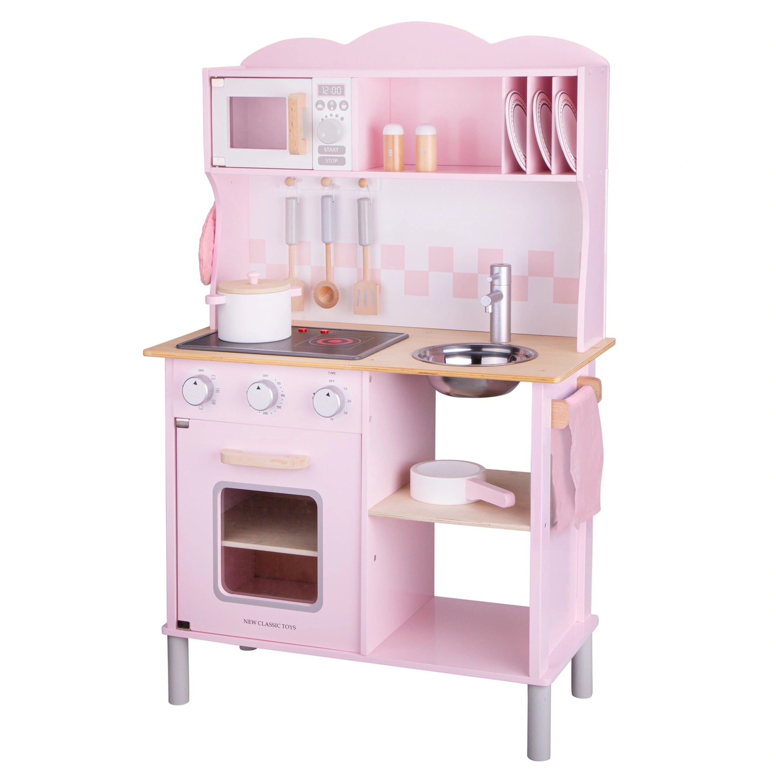 New Classic Toys - Cuisine - Moderne - Cuisine Électrique - Rose - Professions Imaginaires & Jeux de Rôle