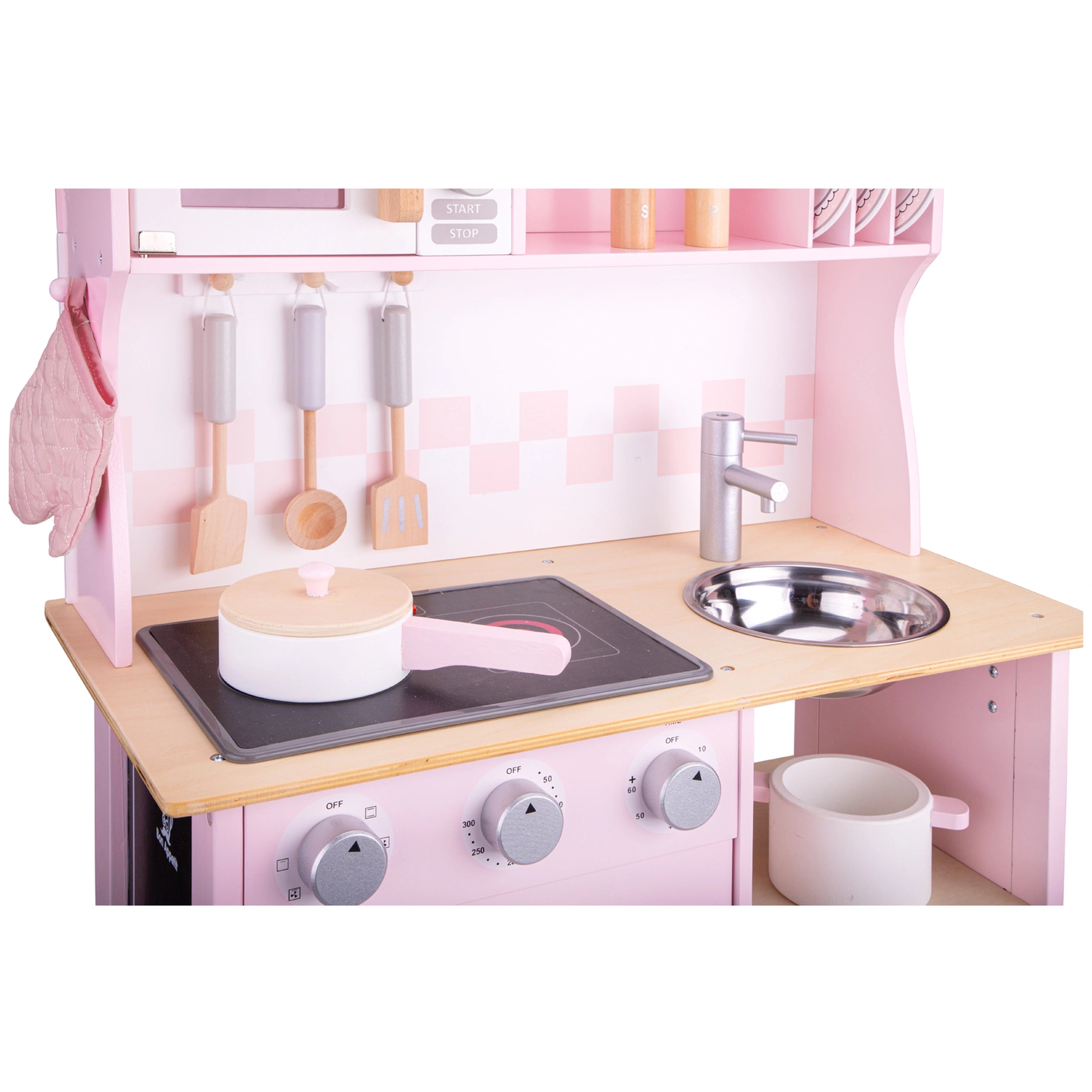New Classic Toys - Cuisine - Moderne - Cuisine Électrique - Rose - Professions Imaginaires & Jeux de Rôle