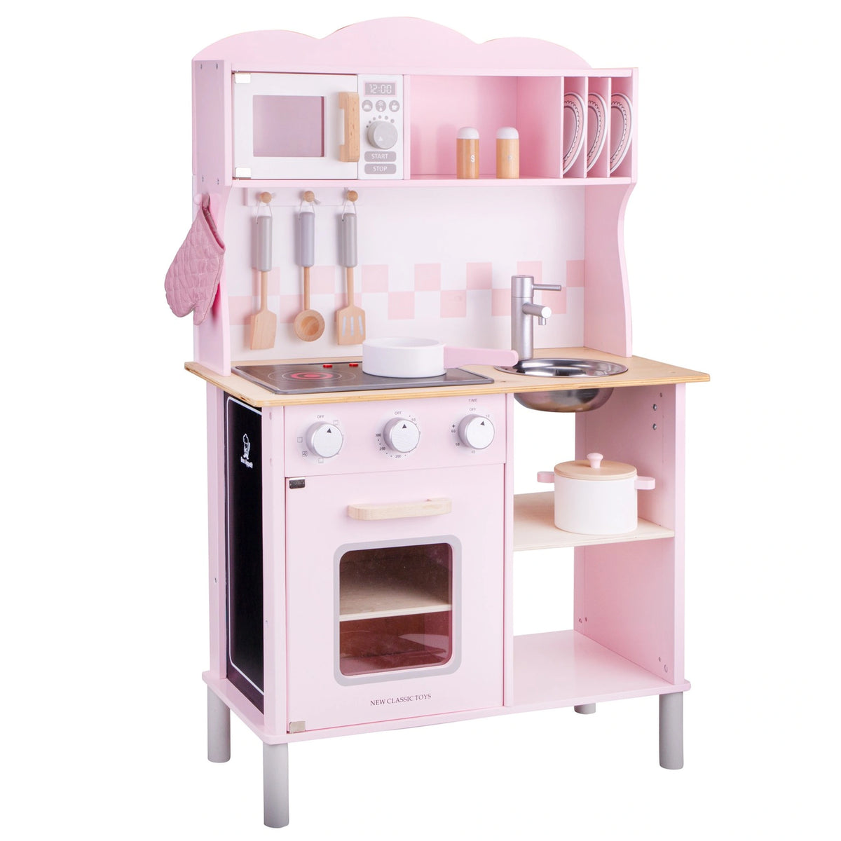 New Classic Toys - Cuisine - Moderne - Cuisine Électrique - Rose - Professions Imaginaires & Jeux de Rôle
