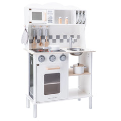 New Classic Toys - Kitchenette - Modern - Electric Cooking - White - Pretend Professions & Role Playing