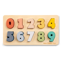 New Classic Toys - Puzzle Numérique - 0 à 9 - Jouets Éducatifs