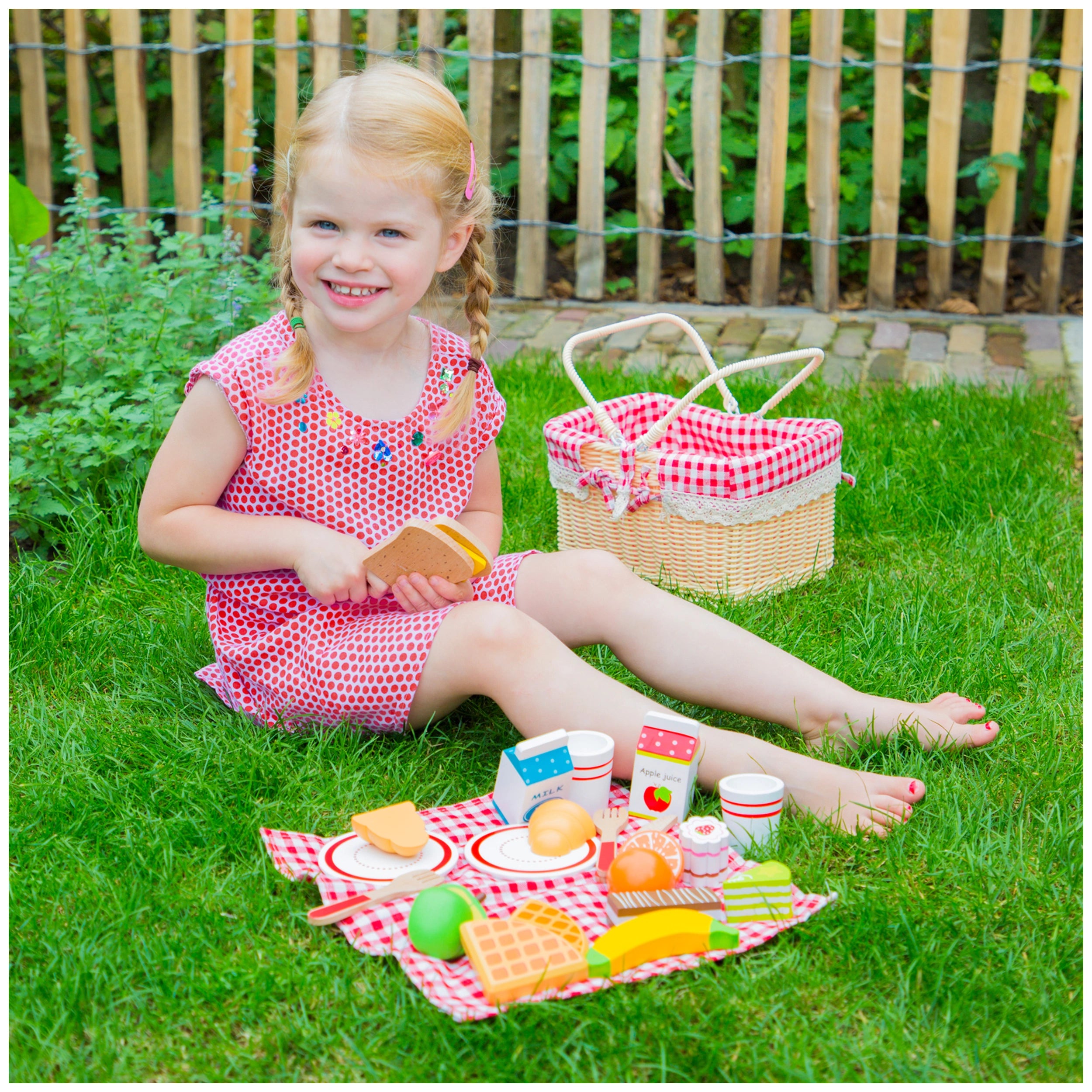 New Classic Toys - Panier de Pique-Nique - Professions Imaginaires et Jeux de Rôle