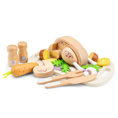 New Classic Toys - Nourriture de jeu - Poulet rôti - Professions fictives et jeux de rôle