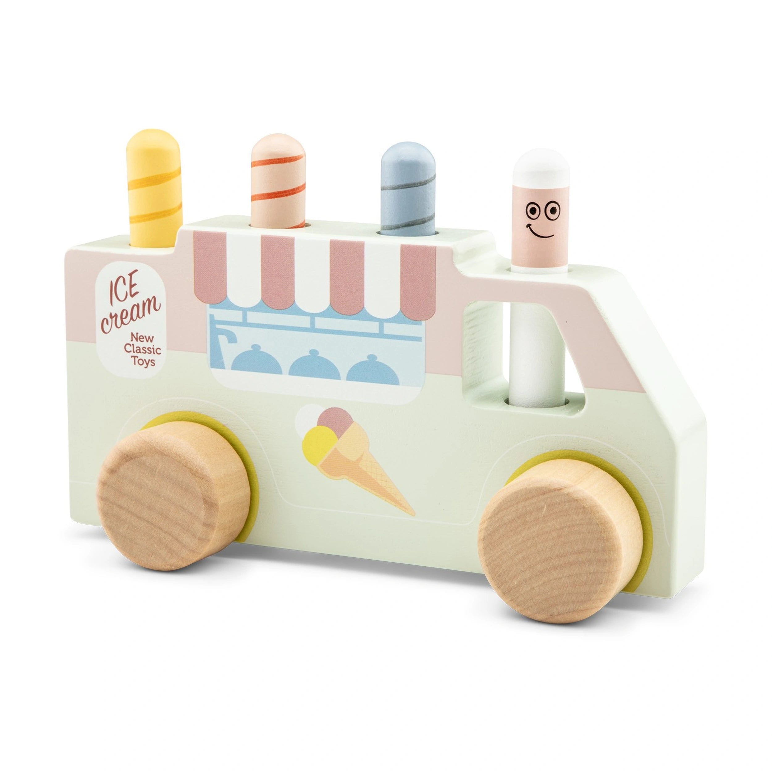 New Classic Toys - Pop Up - Ice Cream Truck - Baby Activity Toys