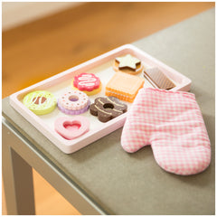 New Classic Toys - Ensemble Douceurs avec Gant de Cuisine - Professions Imaginaires et Jeux de Rôle