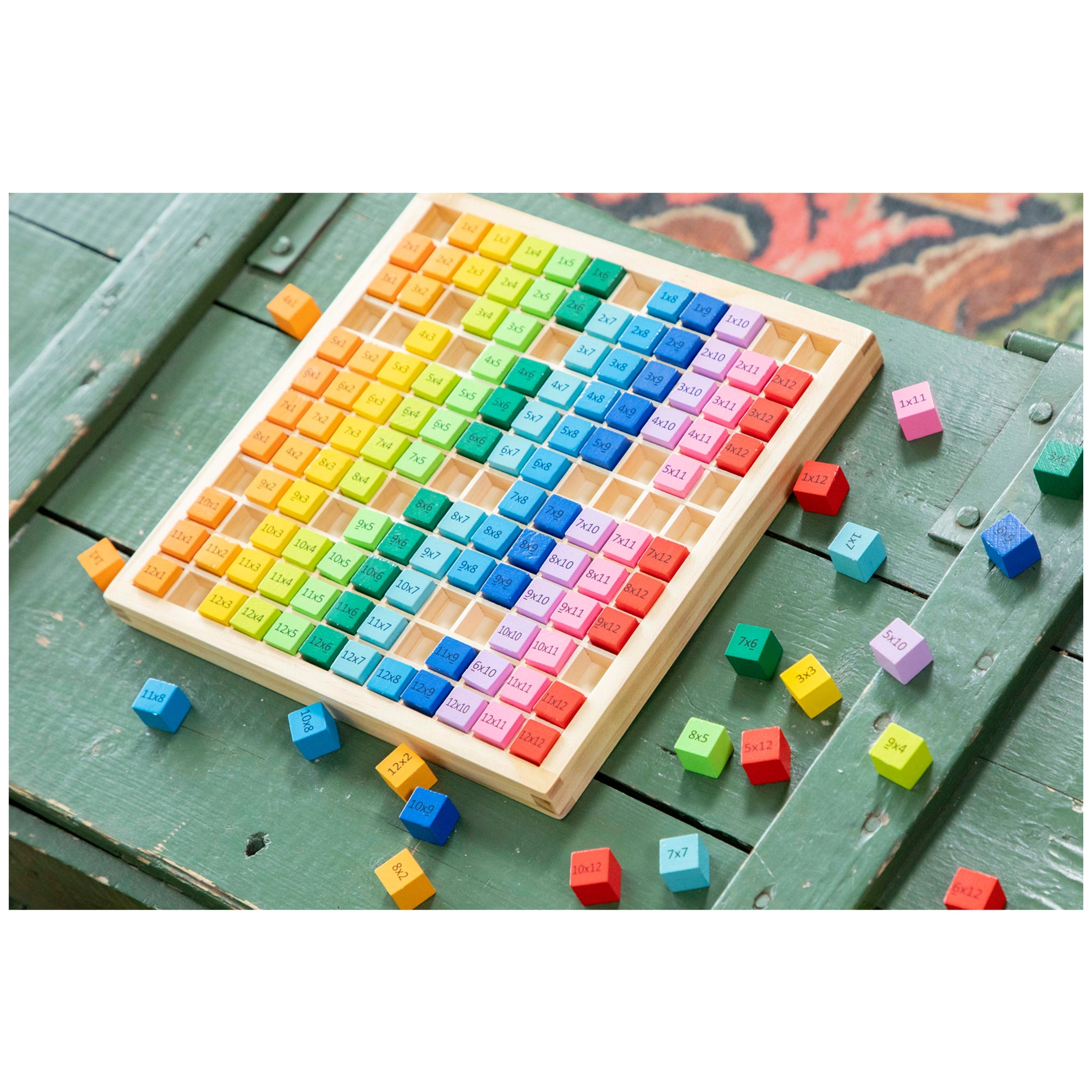 New Classic Toys - Plateau des tables de multiplication - Jouets éducatifs