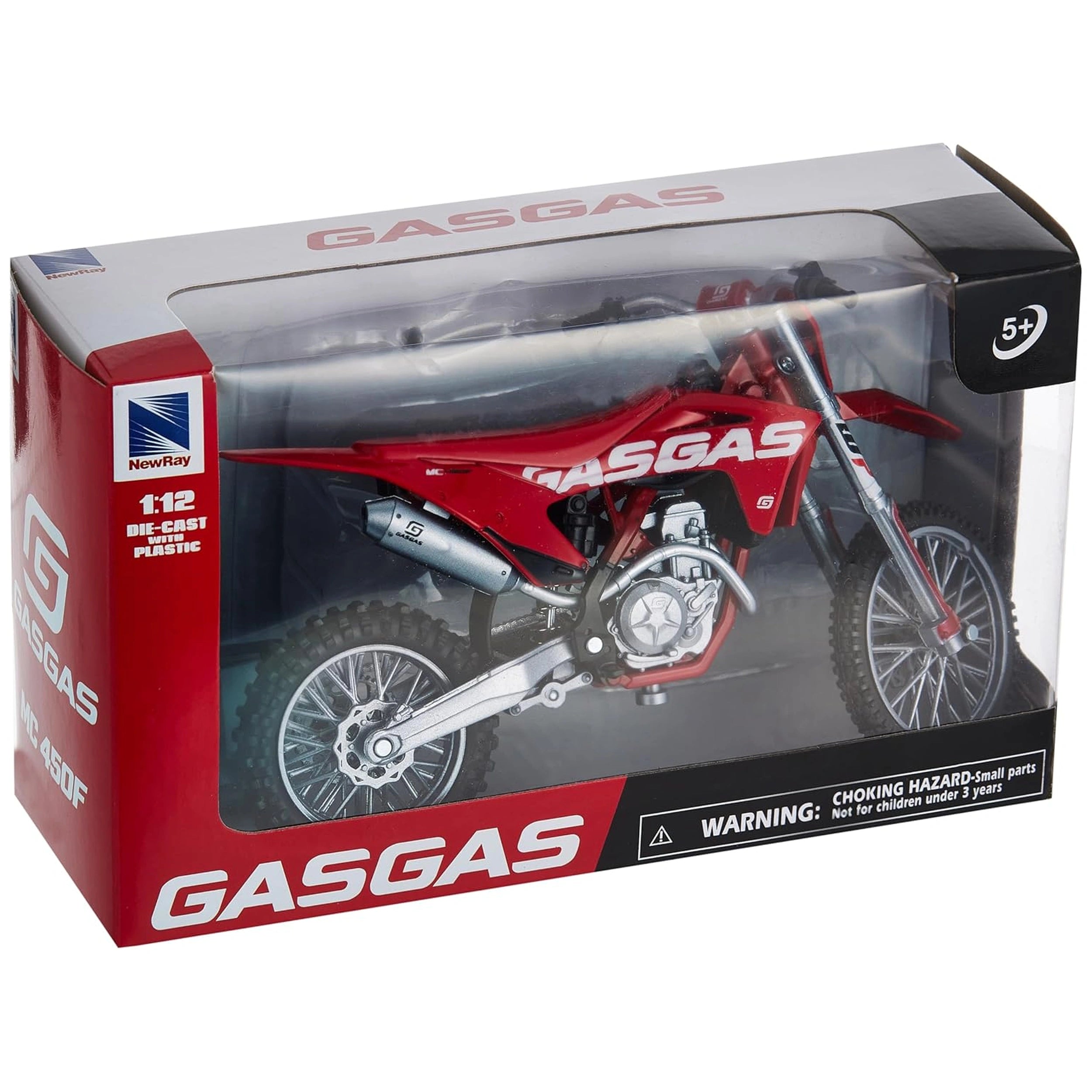New Ray - Gasgas Mc 450F Moto Tout-Terrain 1:12 Métal - Véhicules de Jeu