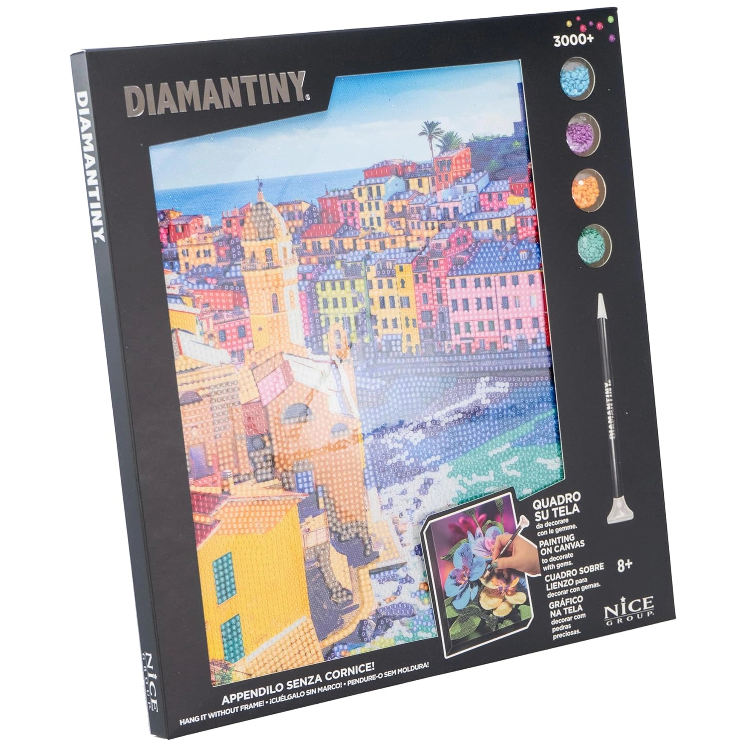 Nice - Diamantiny Artist Level Up Painting On Canvas - Random Selection - Arts & Crafts